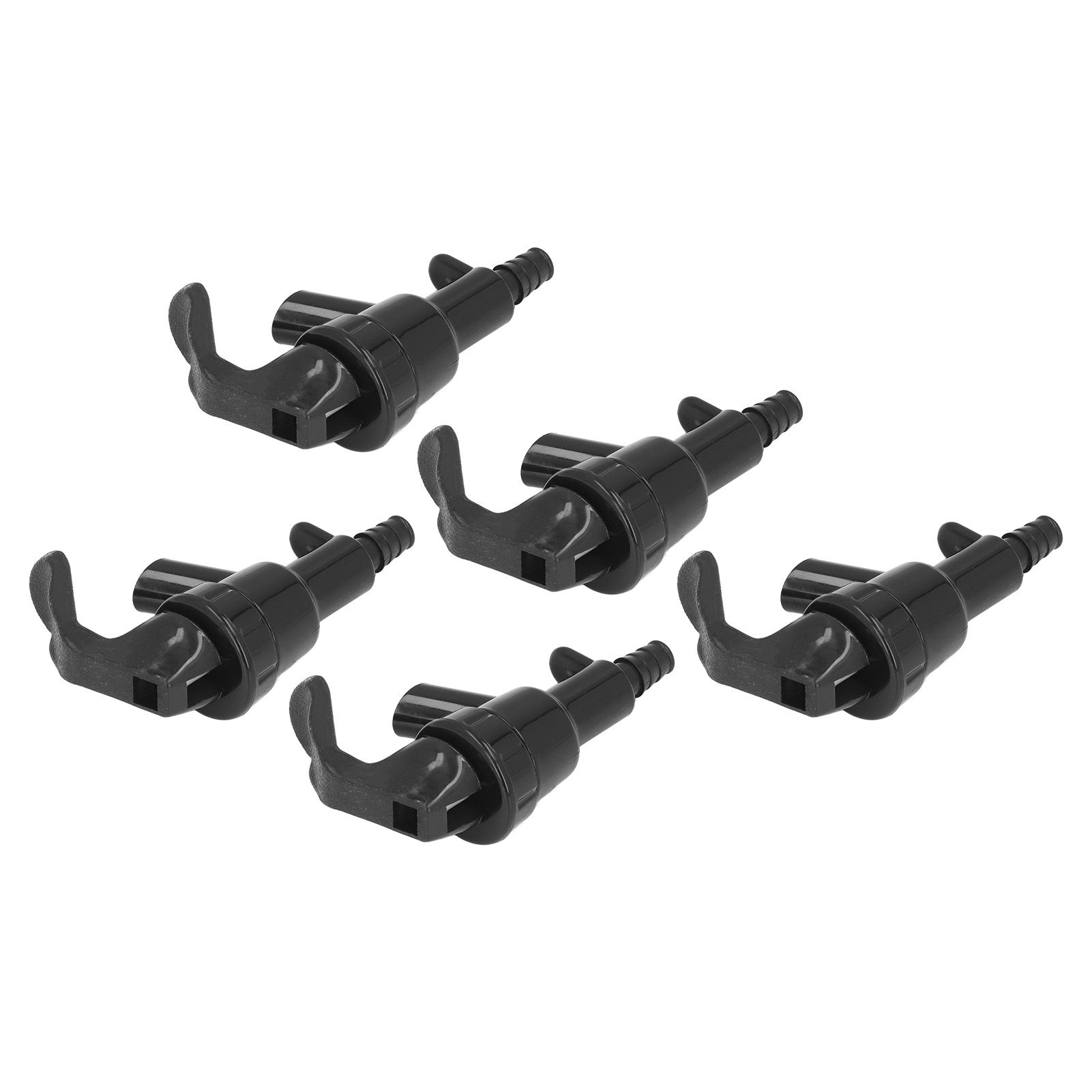 5Pcs Beer Tap Brewing Barrel Faucet ABS 20PSI 1/4in Bard Connector 3/16in Outlet Set Kit - Image 6