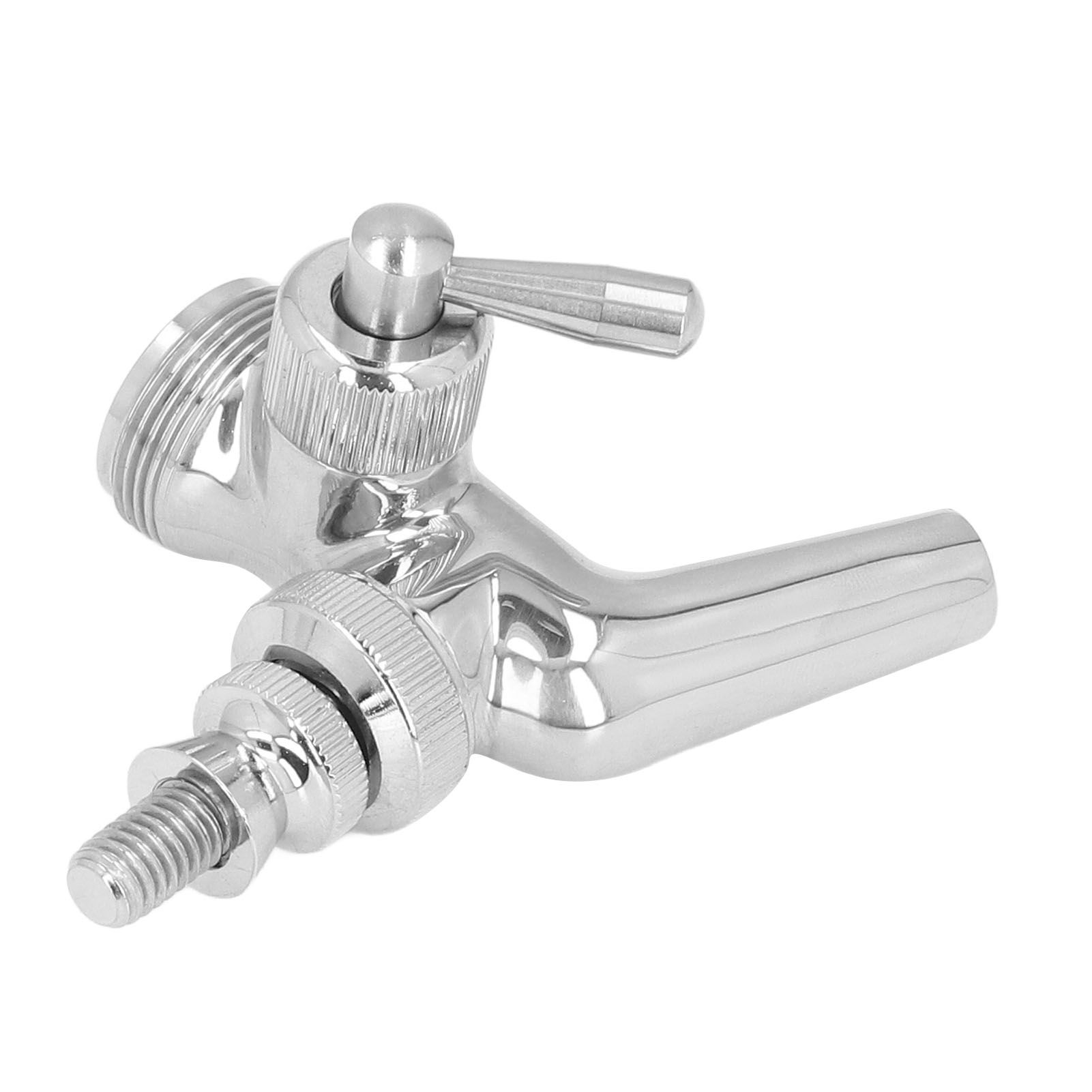 Beer Flow Control Faucet Stainless Steel Beer Tap with Dust Cover Handle for Homebrewing - Image 6