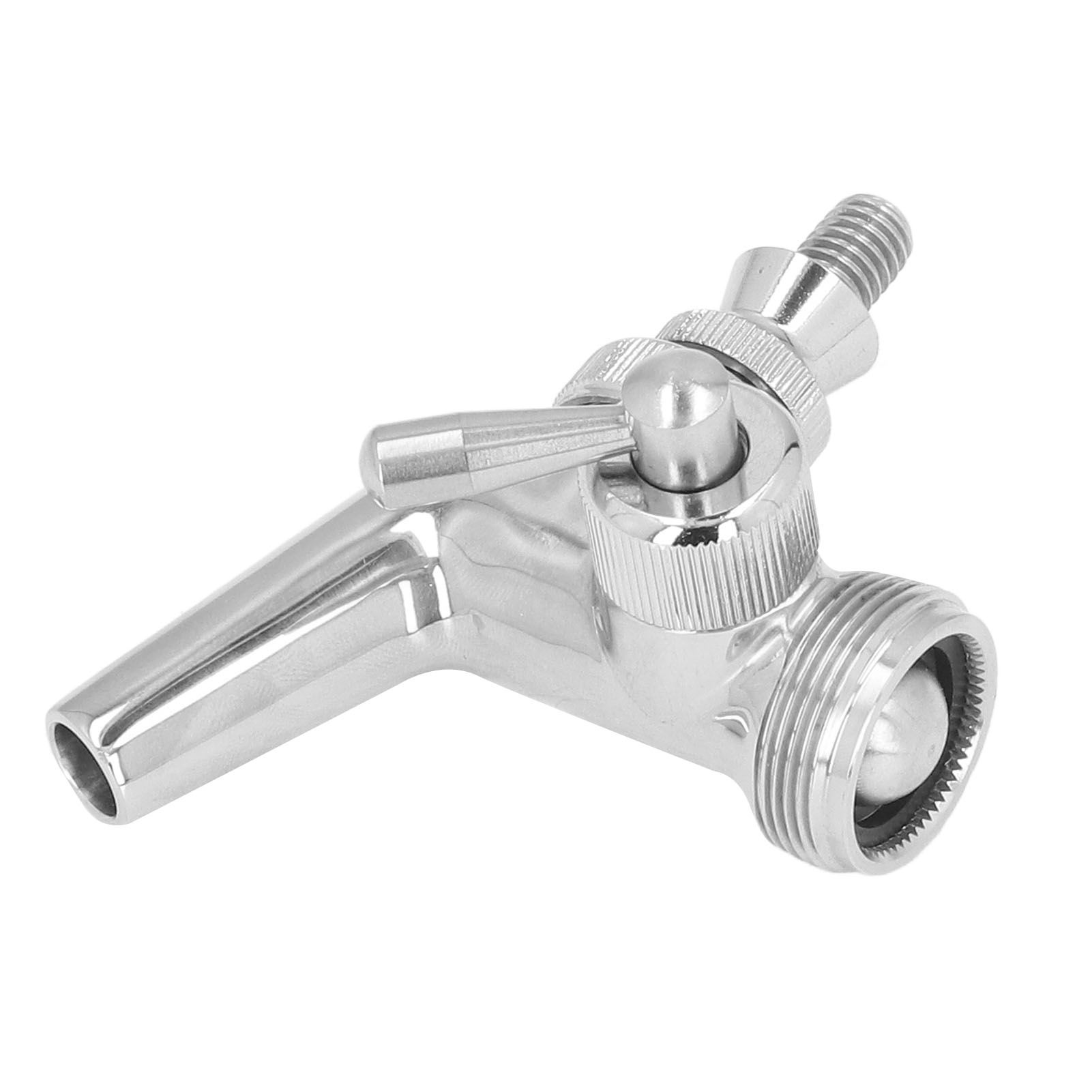 Beer Flow Control Faucet Stainless Steel Beer Tap with Dust Cover Handle for Homebrewing - Image 7