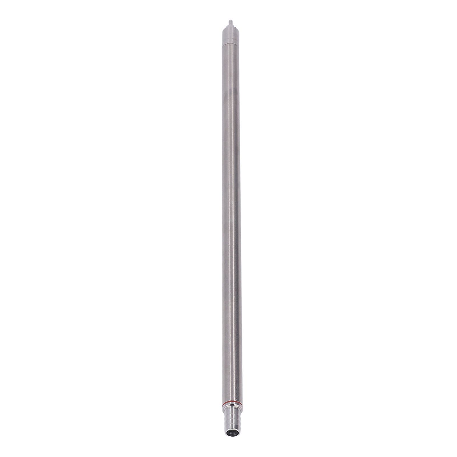 35.2cm Length Spring Loaded Beer Bottle Filler Stainless Steel Wine Bottle Filler Wand with Cleaning Brush Hose Clamp - Image 6