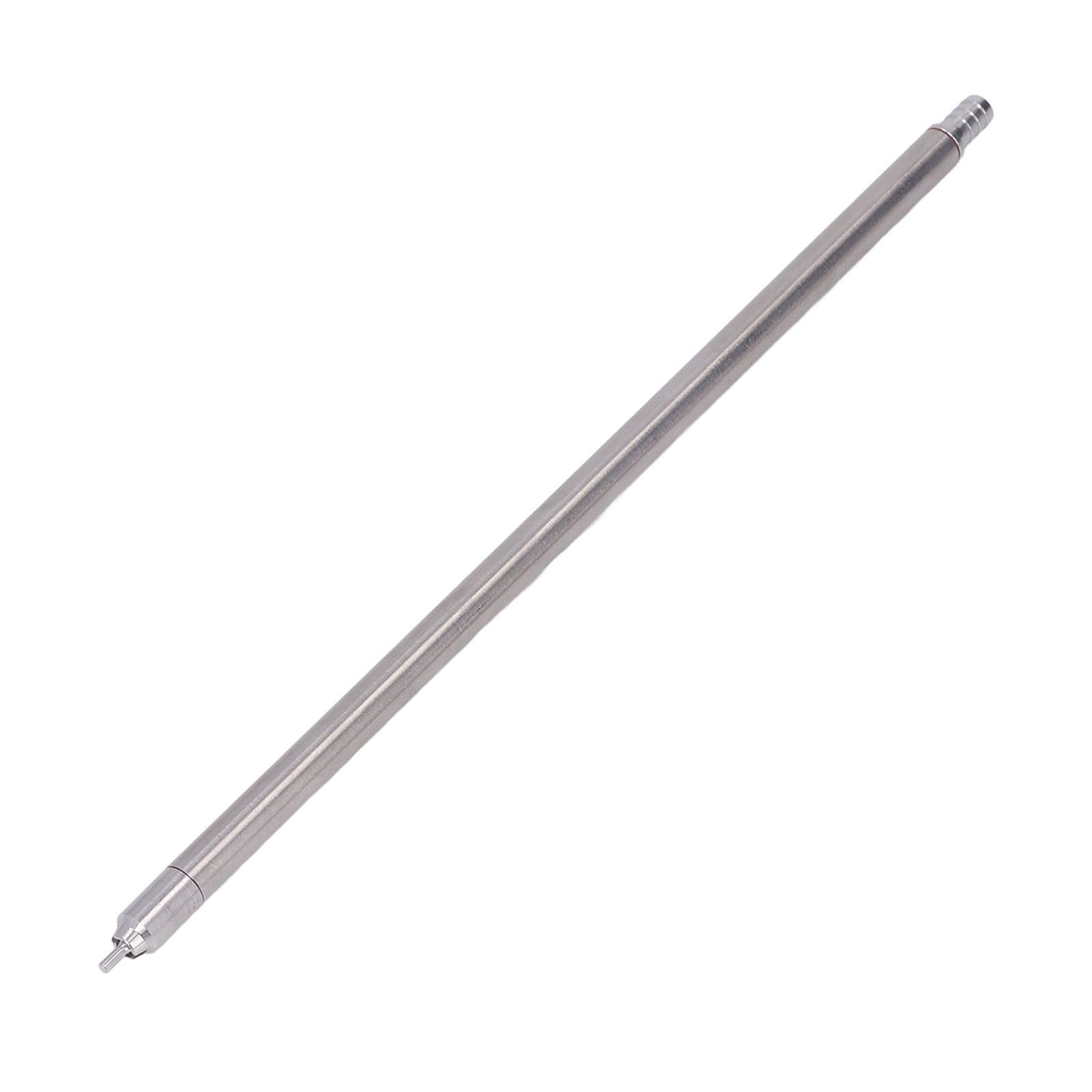 35.2cm Length Spring Loaded Beer Bottle Filler Stainless Steel Wine Bottle Filler Wand with Cleaning Brush Hose Clamp - Image 7
