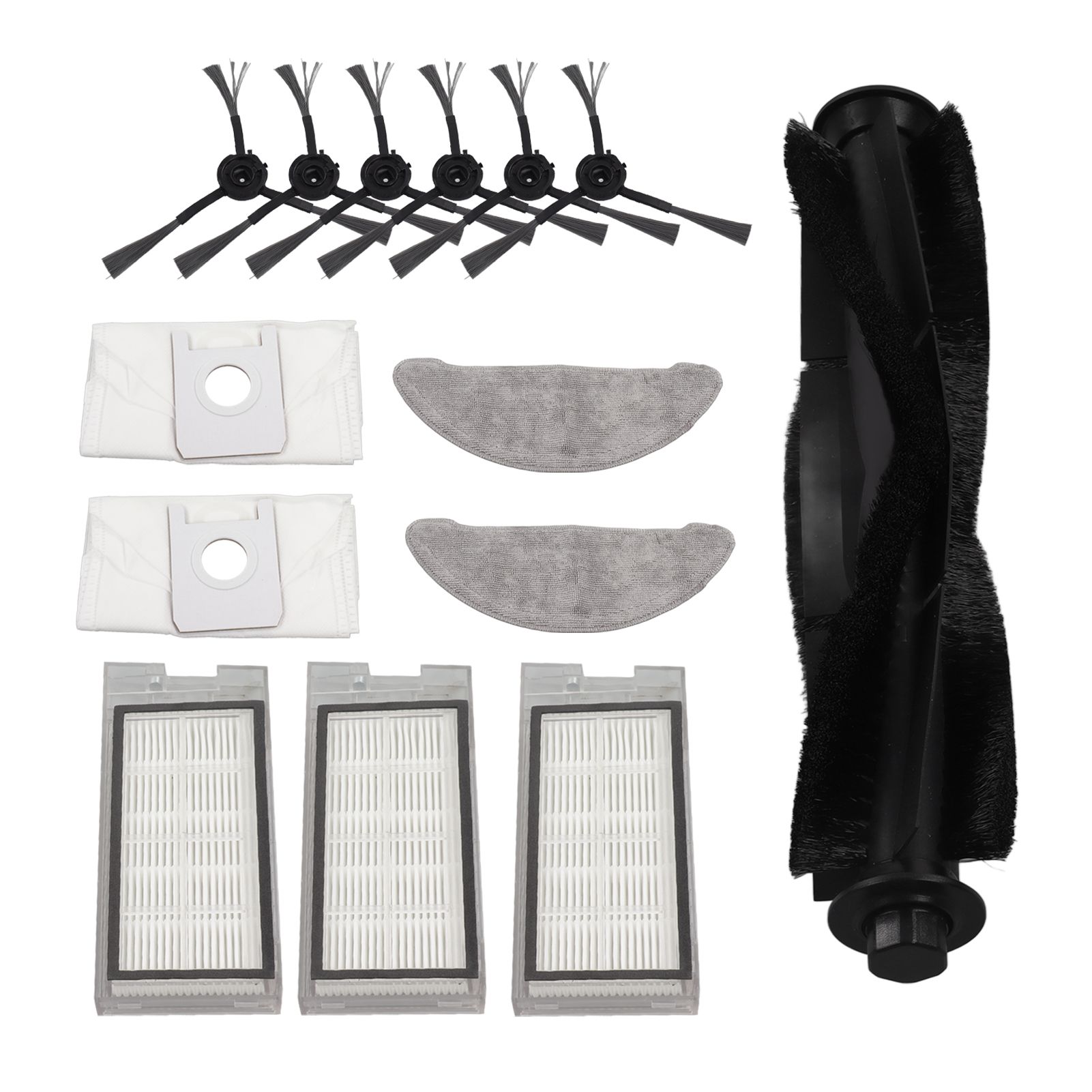 Robot Vacuum Cleaner Accessory Brush Dust Bag Cleaning Cloth Set Kit for EVE PLUS - Image 8