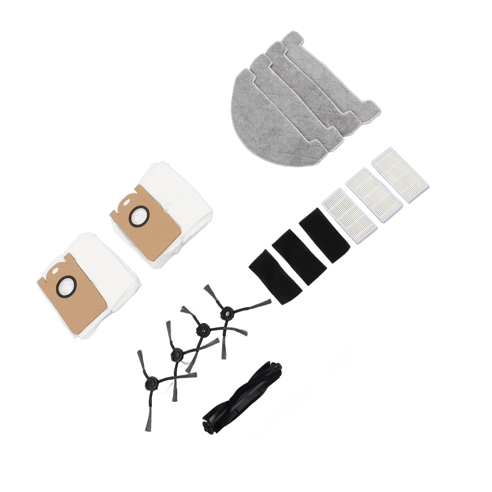 Floor Sweeper Accessories Set Easy to Change Soft Strong Water Absorption Replacement Parts for VIOMI S9 - Image 3