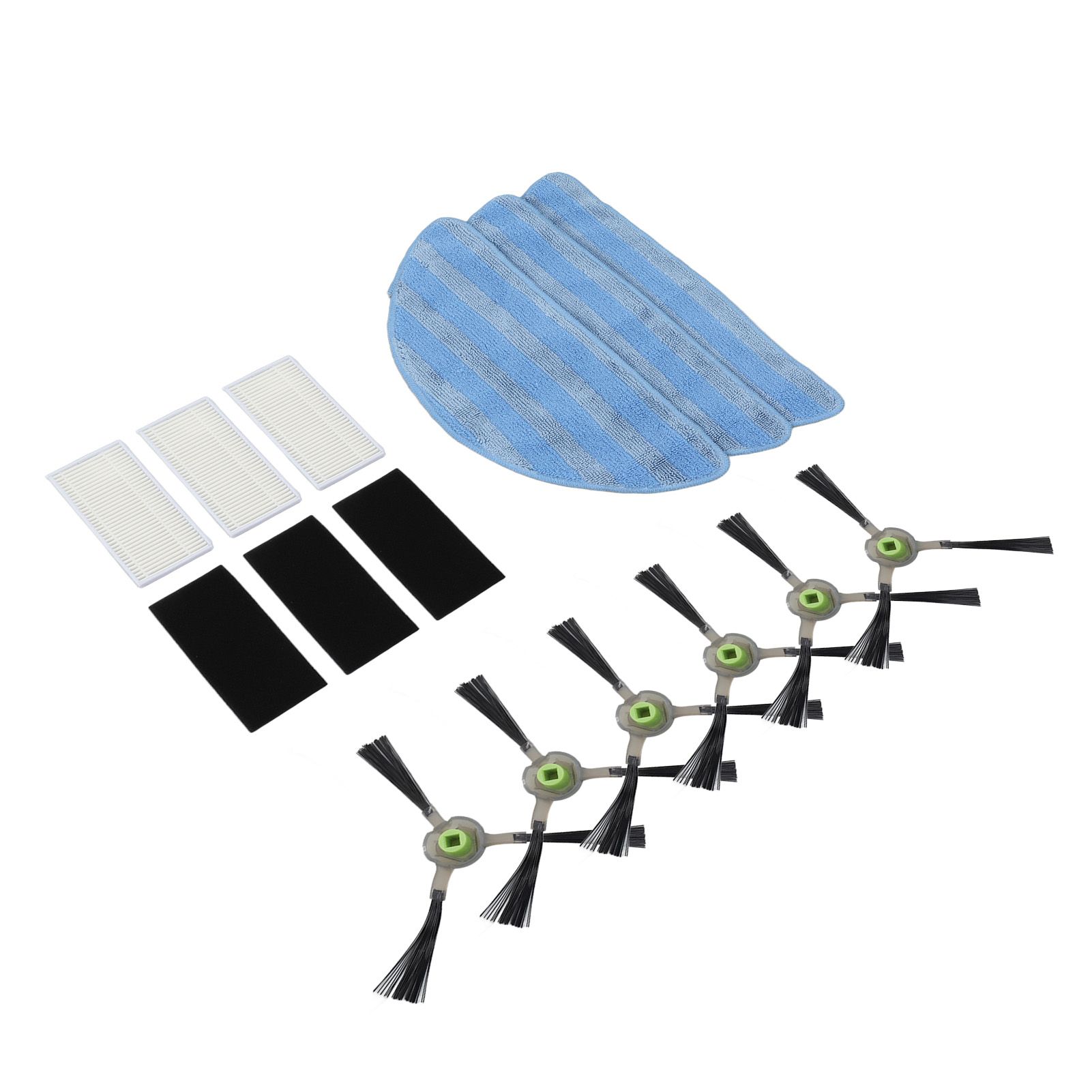 Vacuum Cleaner Accessories Kit High Strength Sweeping Robot Cleaning Rag Filter Side Brush Replacement Parts - Image 3