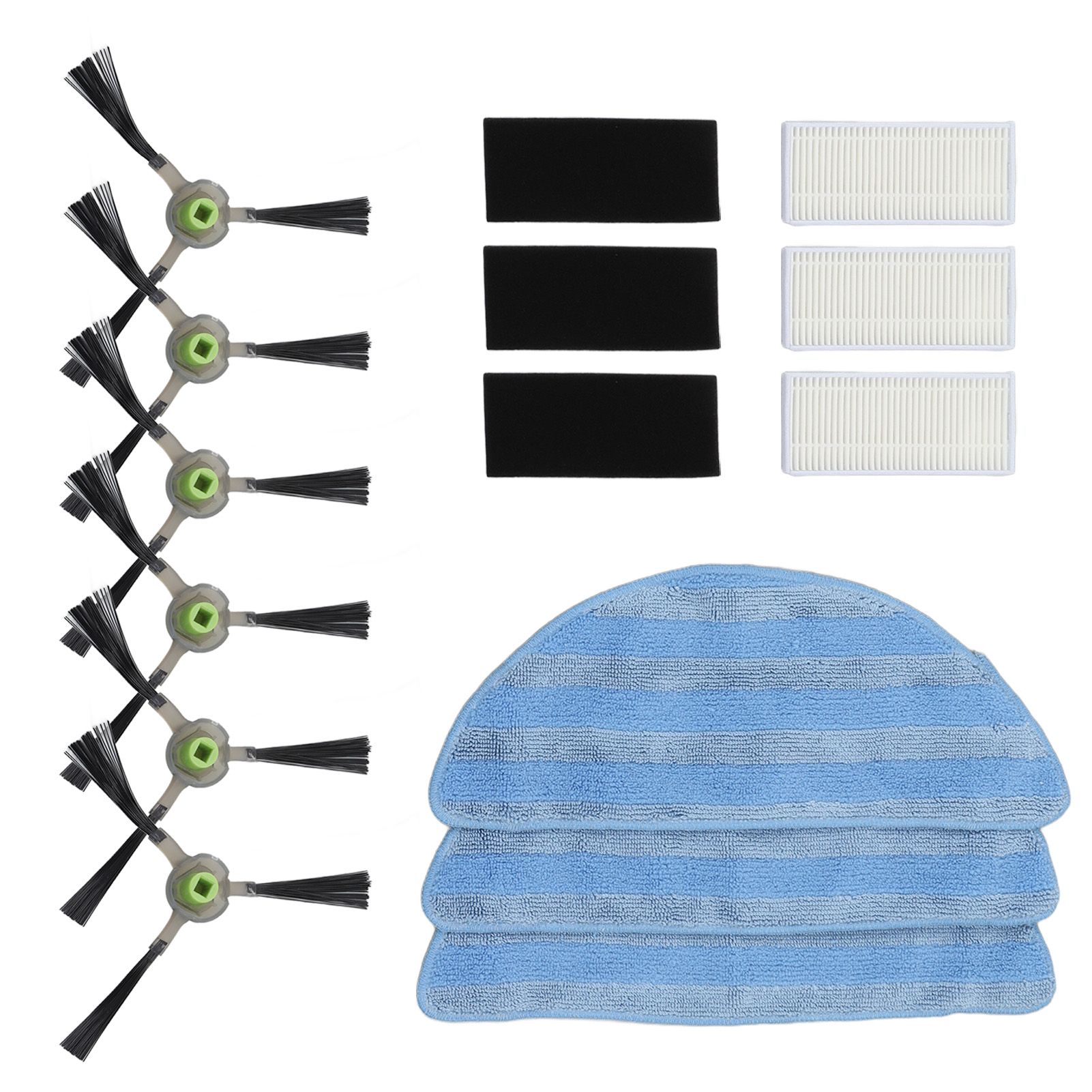 Vacuum Cleaner Accessories Kit High Strength Sweeping Robot Cleaning Rag Filter Side Brush Replacement Parts - Image 5