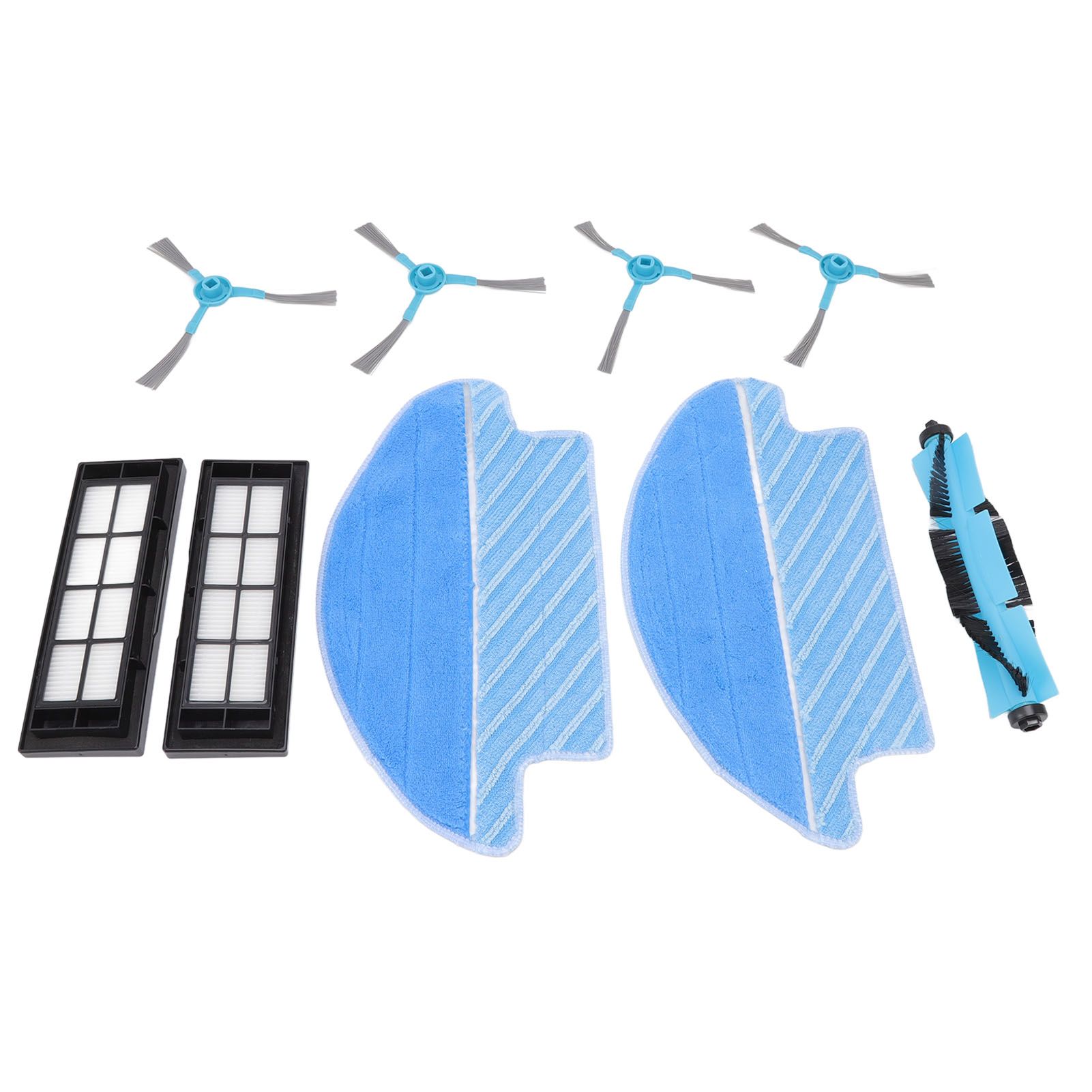 9 Pcs Vacuum Parts Replacement Main Brush Side Brush Filter Mop Vacuum Cleaner Accessories Kit for Conga 3090 - Image 7