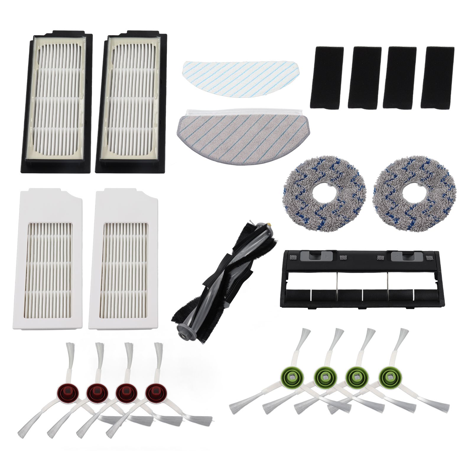 Robot Cleaner Accessory Kit Main Brush Side Brush Waved Mop Washable Mop Cloth Filter for T10 - Image 6