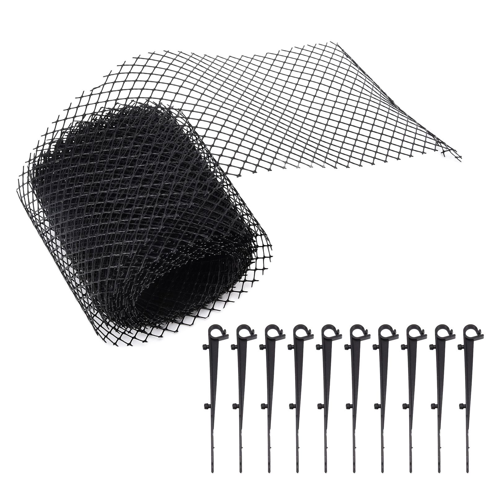Reusable Plastic Drain Gutter Guard Mesh Protector Outdoor Anti Clogging Leaf Debris Protective Net 600x15cm - Image 5