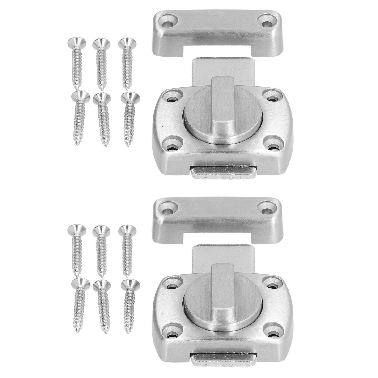 2pcs Door Lock Thickened High Hardness Zinc Alloy Anti Locking Door Buckle for Doors Secruity - Image 1