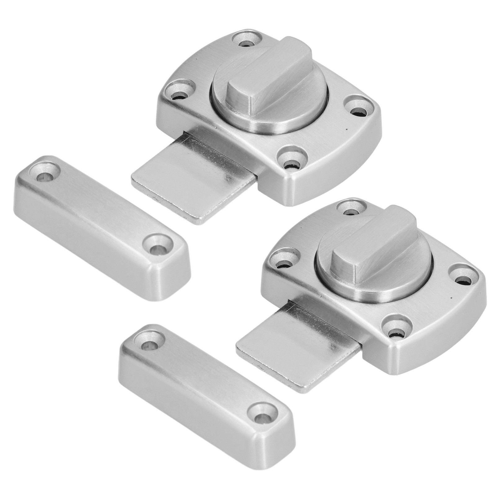2pcs Door Lock Thickened High Hardness Zinc Alloy Anti Locking Door Buckle for Doors Secruity - Image 2
