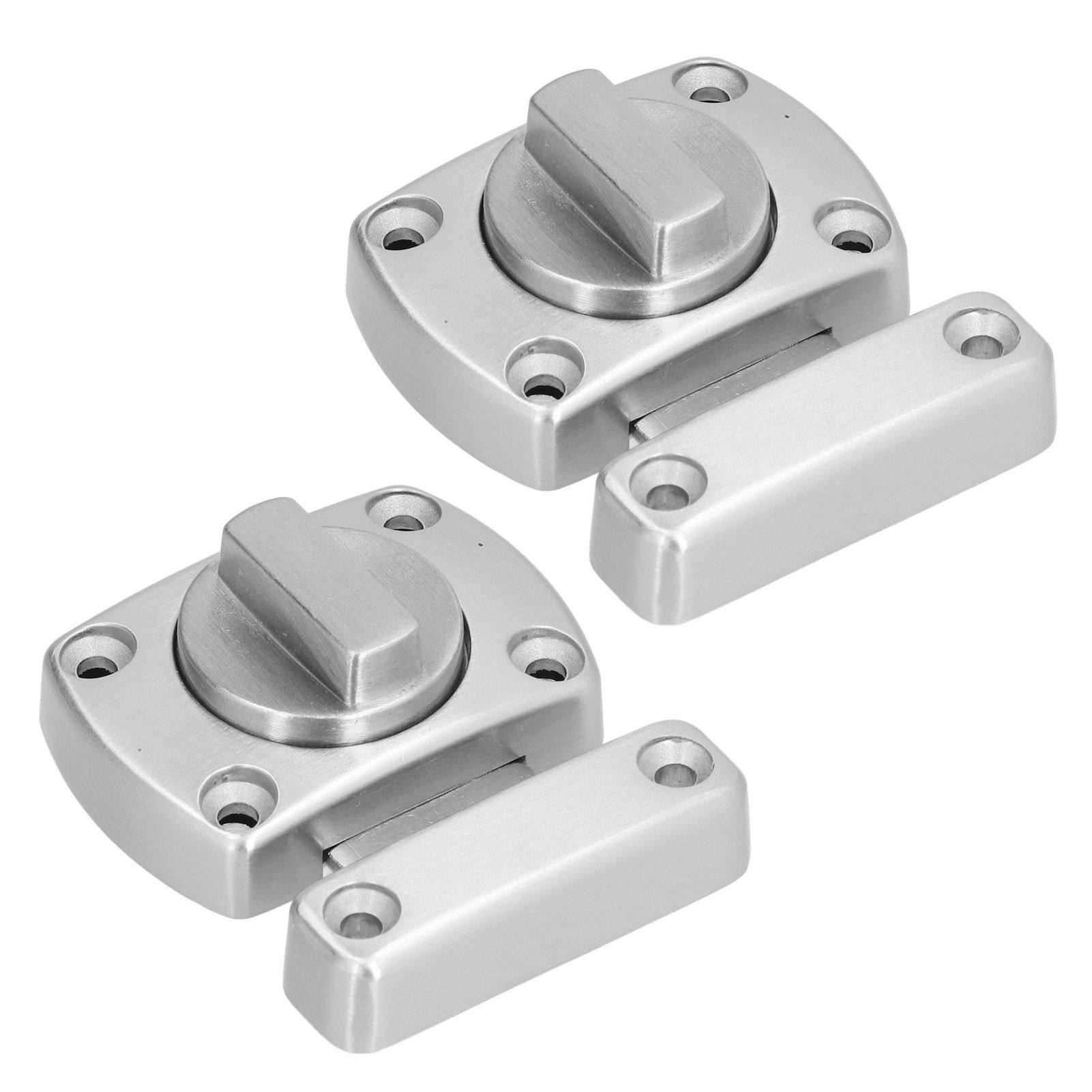 2pcs Door Lock Thickened High Hardness Zinc Alloy Anti Locking Door Buckle for Doors Secruity - Image 4