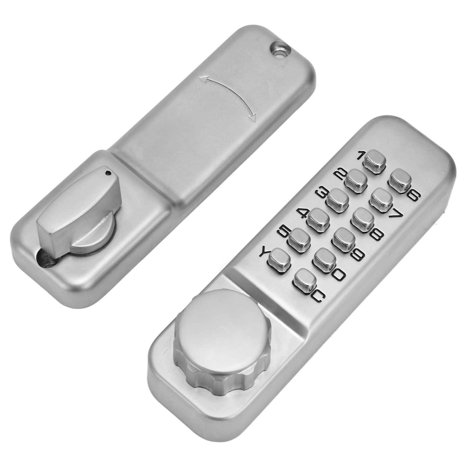 Digit Password Lock Zinc Alloy Coded Door Lock Waterproof Keyless Door Lock for Home Office - Image 4