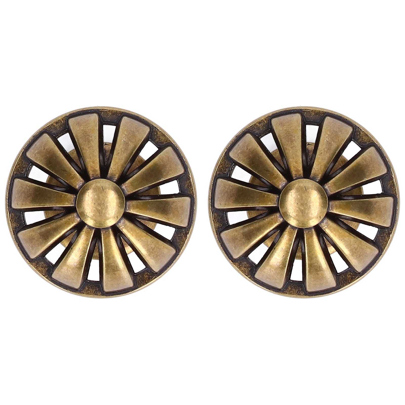 2Set Cabinet Knob Birdcage Hollow Closet Drawer Knob Zinc Alloy Wardrobe Knob for Home Decoration366 Birdcage Bronze - Image 3