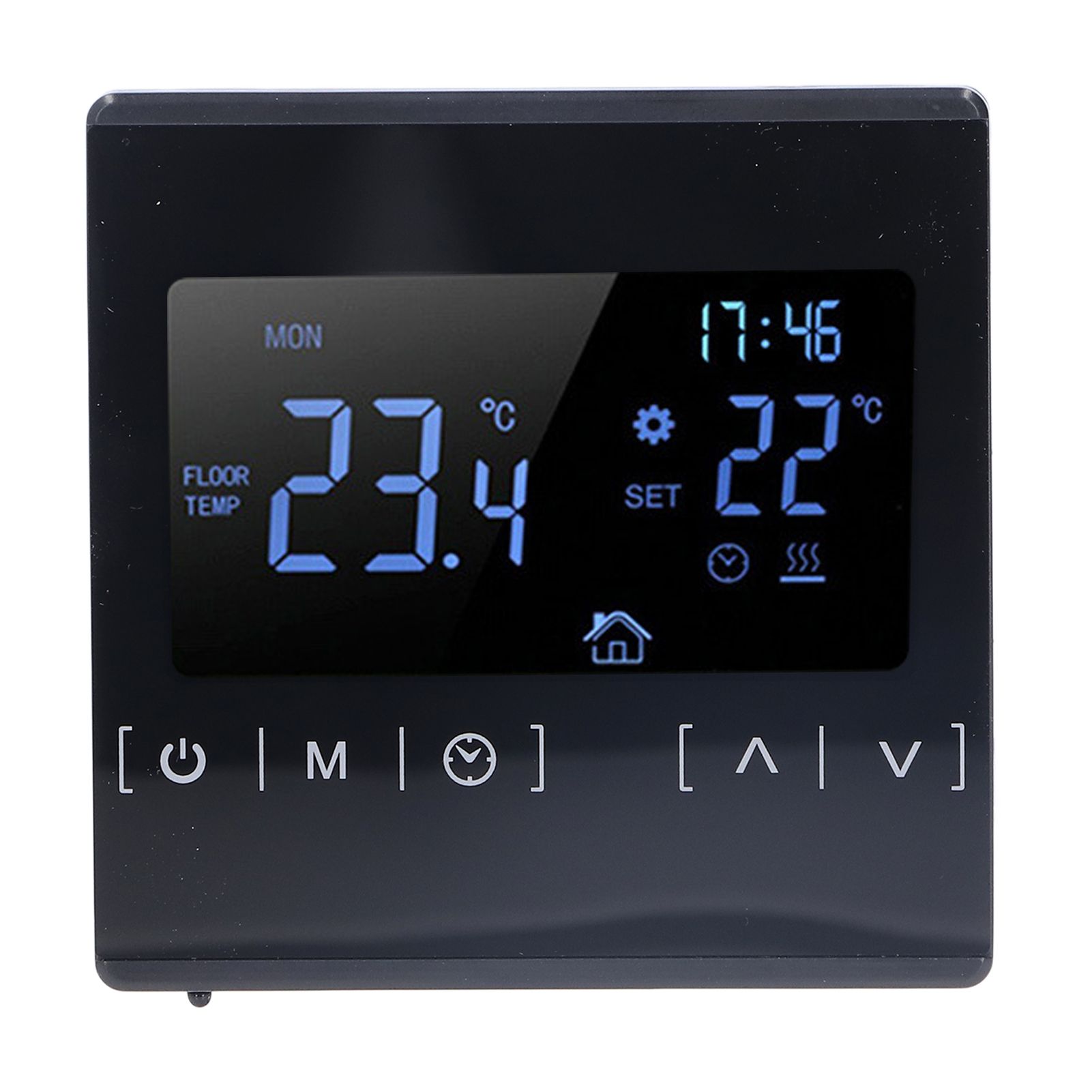 Touch Screen Thermostat Dual Temperature Control 16A Electric Floor Heating Thermoregulator AC85V‑240V - Image 2