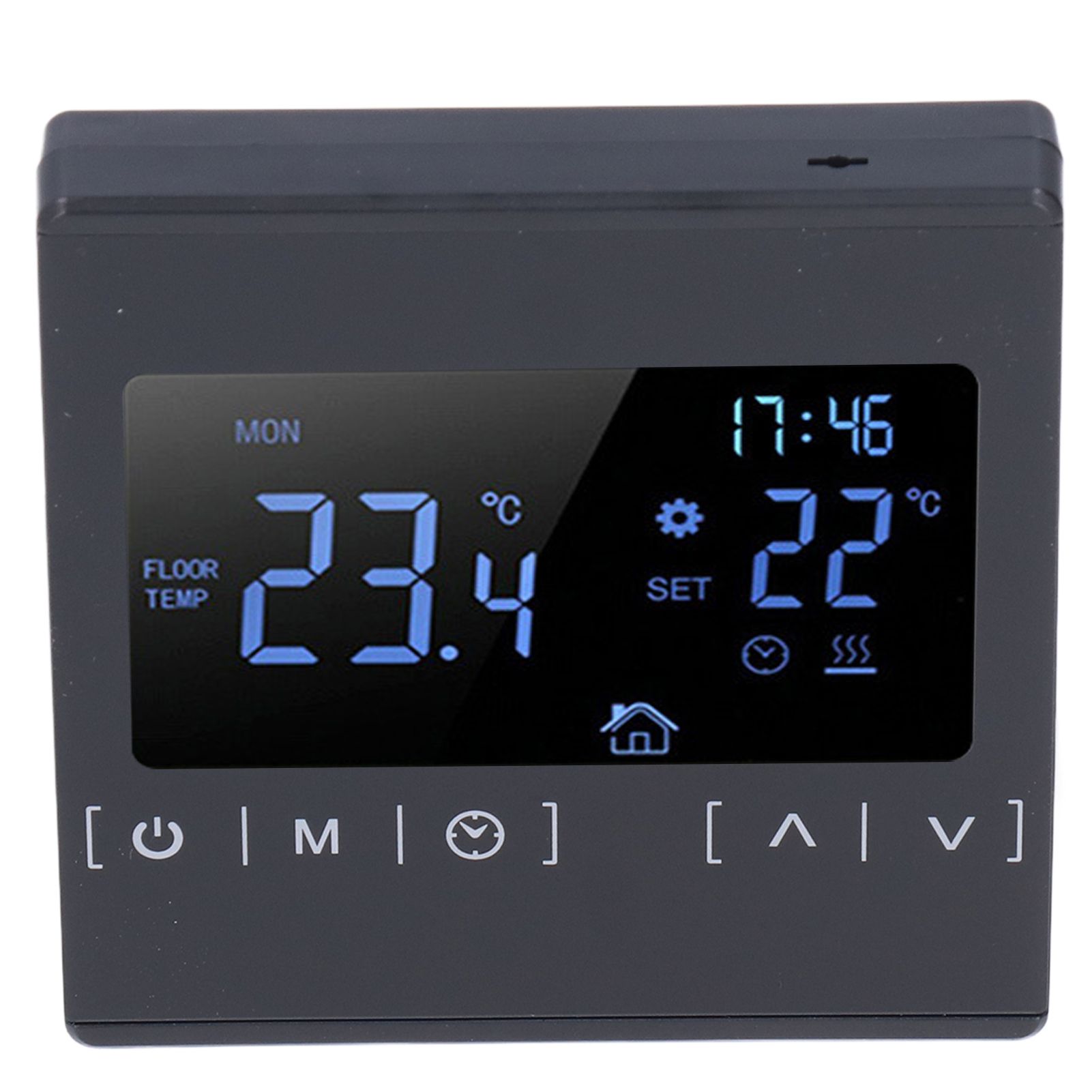 Touch Screen Thermostat Dual Temperature Control 16A Electric Floor Heating Thermoregulator AC85V‑240V - Image 3