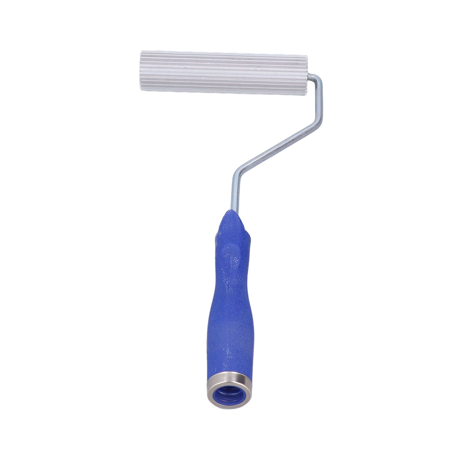 30x125mm Aluminium Alloy Fiberglass Roller Durable Bubble Paddle Tool Laminating Roller - Image 1