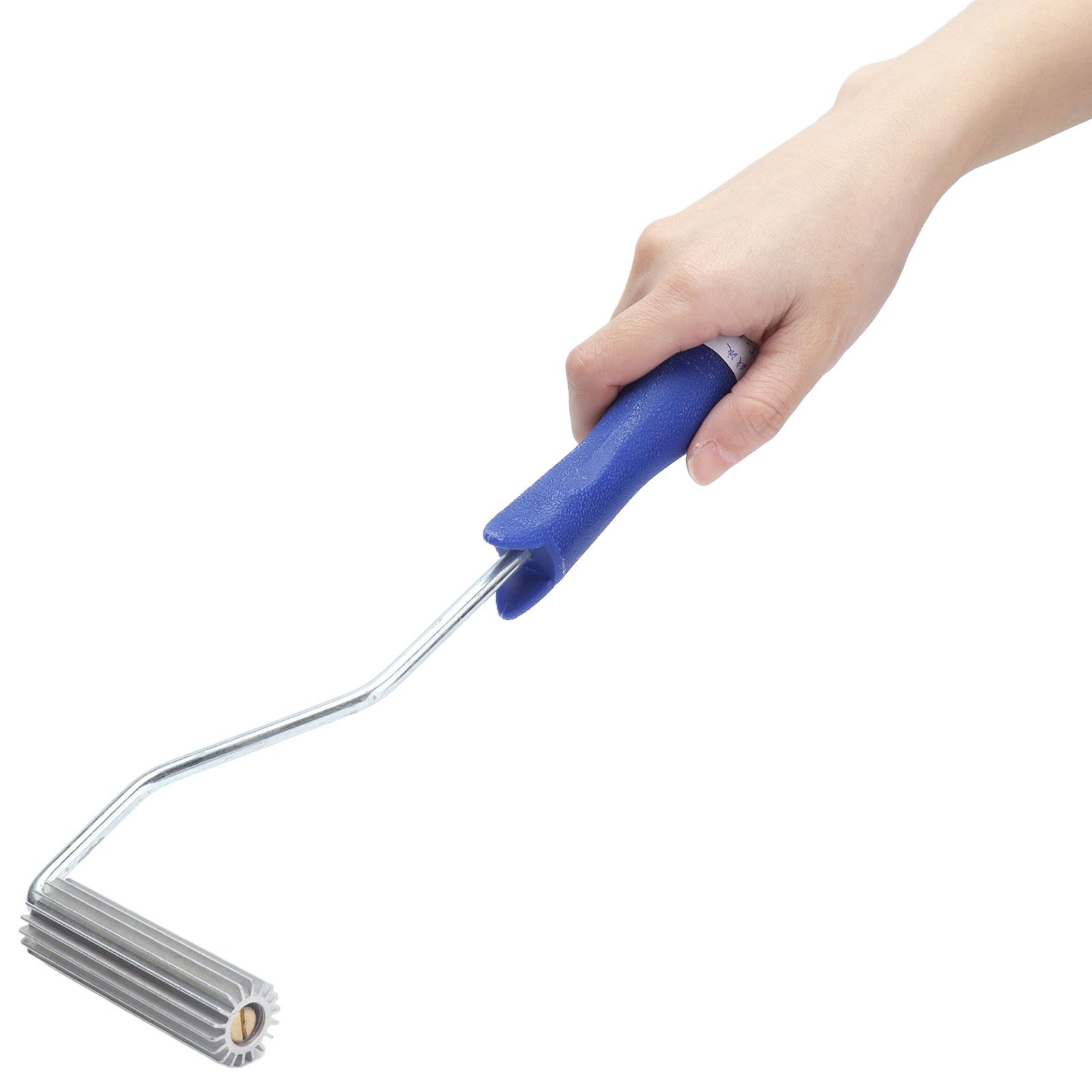 Fiberglass Roller Fine Workmanship Comfortable Hold Ergonomic Design Wooden Handle Fiberglass Roller Tool - Image 8