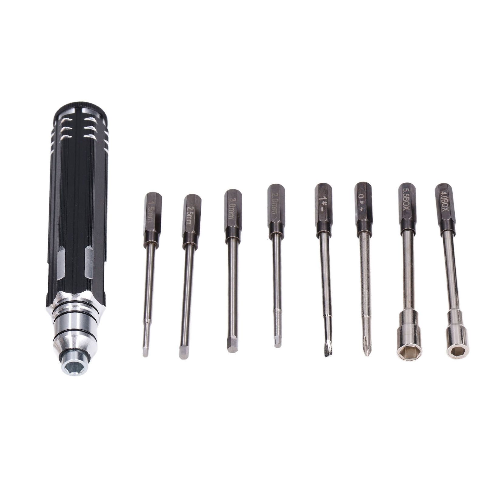 Screwdriver Set High Strength Simple Practical Design 8 in 1 Household Maintenance Tools - Image 1