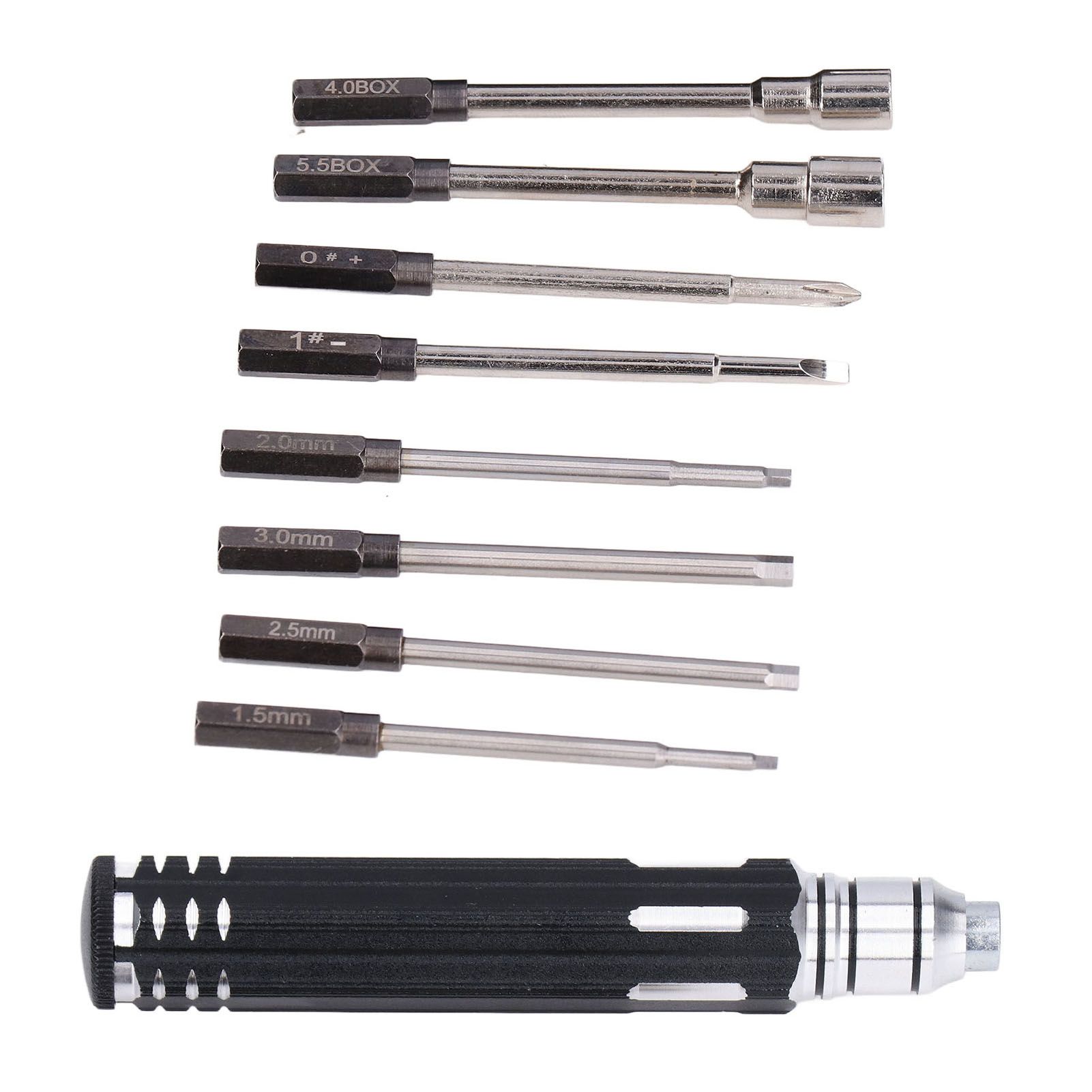 Screwdriver Set High Strength Simple Practical Design 8 in 1 Household Maintenance Tools - Image 2