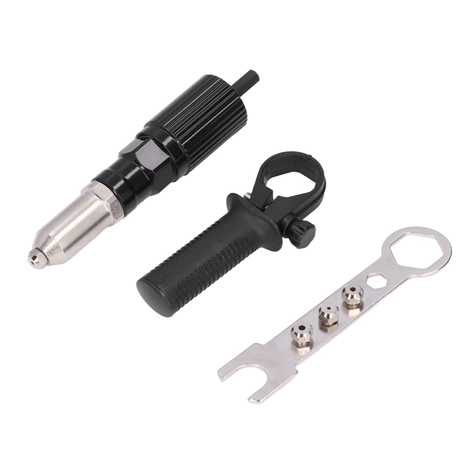 Electric Riveting Gun Adapter Rivet Gun Accessory Electric Drill Rivet Machine Grab Rivet and Nail Gun Head - Image 8