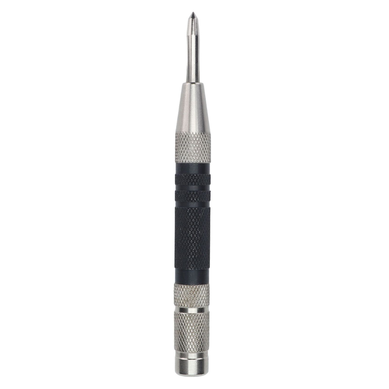Automatic Center Punch Precise Positioning Adjustable Spring Easy to Grasp 155mm Woodworking Punch for Home Decoration - Image 1