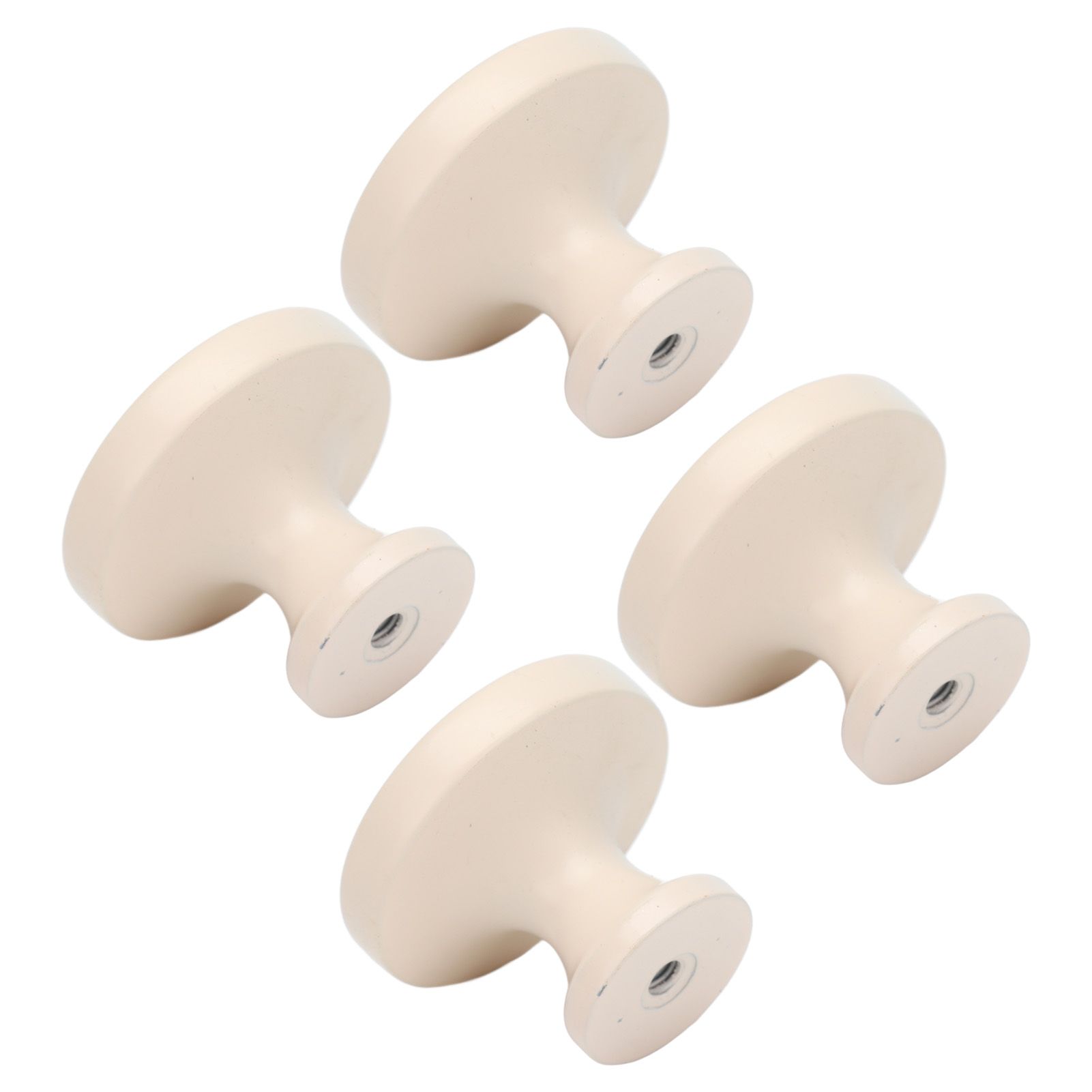 4Set Lion Head Zinc Alloy Cabinet Door Handle Modern Antique Cartoon Solid Drawer Pull Circular Single Hole Buckle Hand399 Lion Head Ivory - Image 8