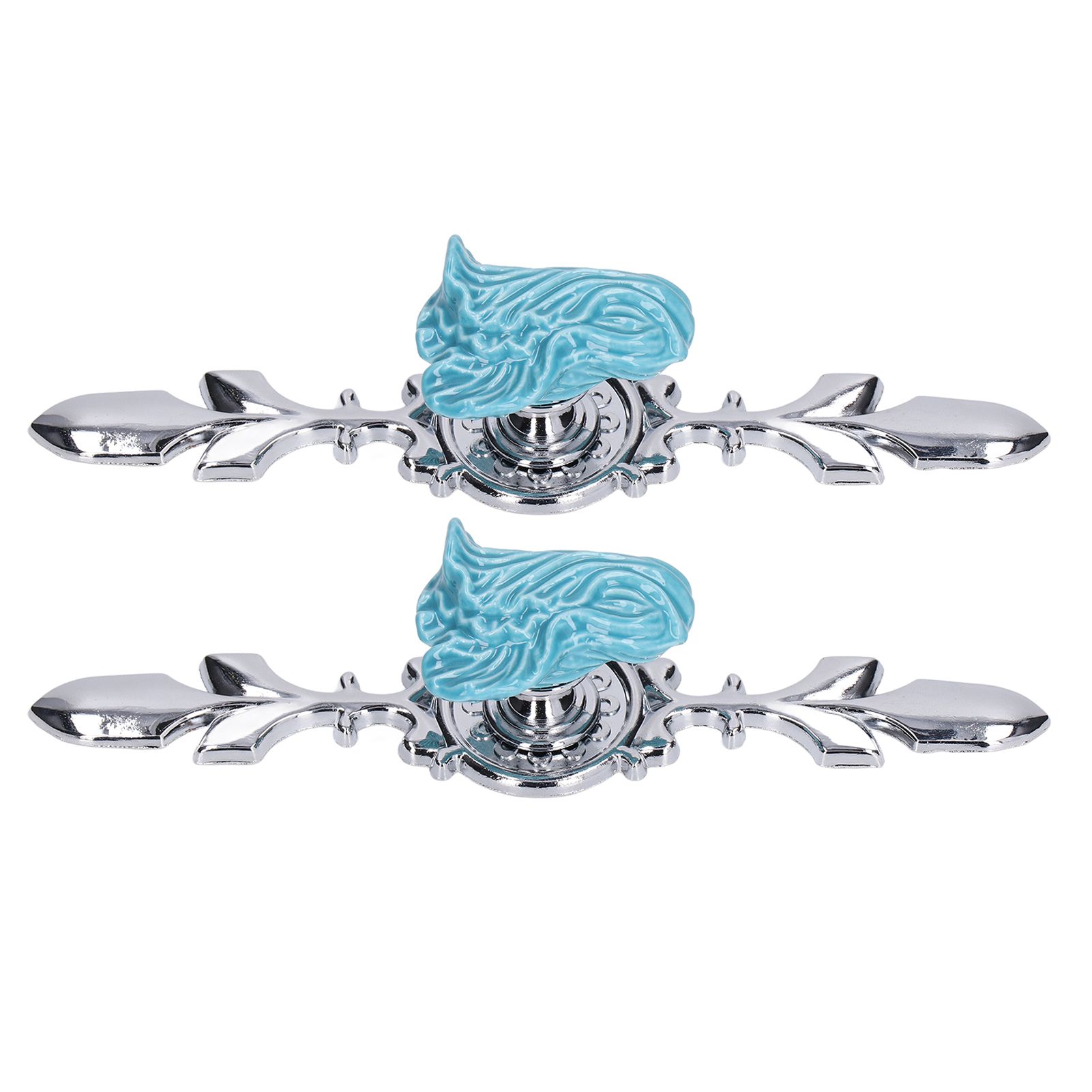 2Set Cabinet Knob Zinc Alloy Single Hole Closet Drawer Wardrobe Knob for Home Furniture Decoration1088D Cabbage - Image 7