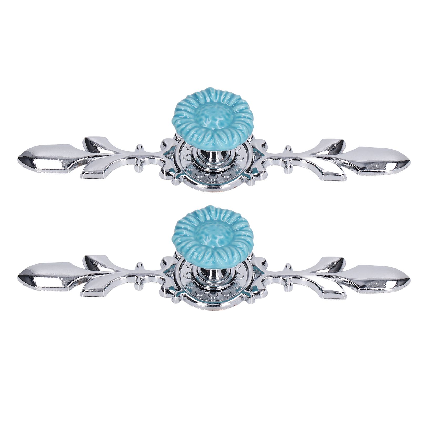 2Set Cabinet Knob Zinc Alloy Single Hole Closet Drawer Wardrobe Knob for Home Furniture Decoration1088D Sunflower - Image 7