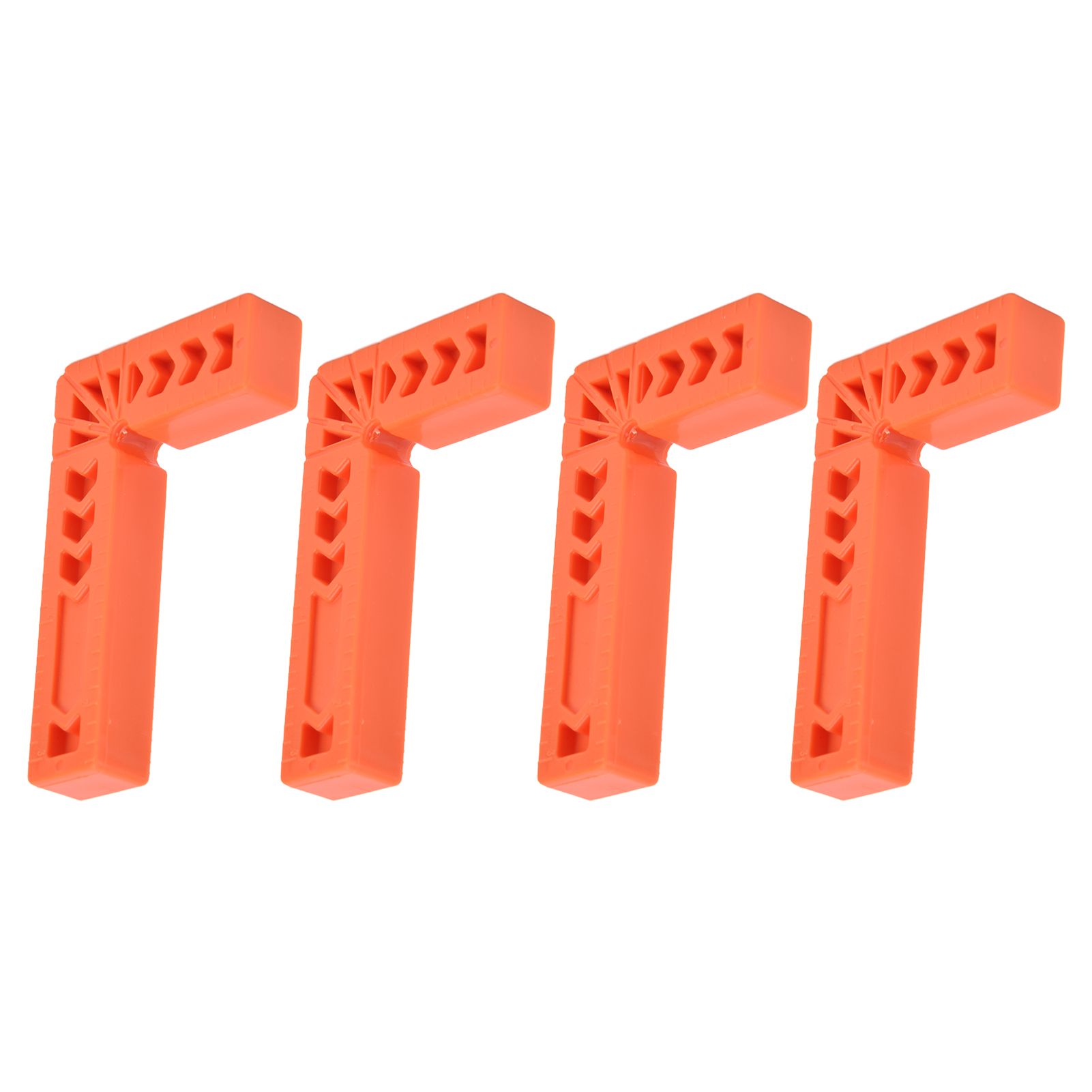 4Pcs L Type Plastic Squares Multi Purpose Strong Practicability Easy to Use Plastic Right Angle Positioner for Drawers6 Inches 150mm - Image 5