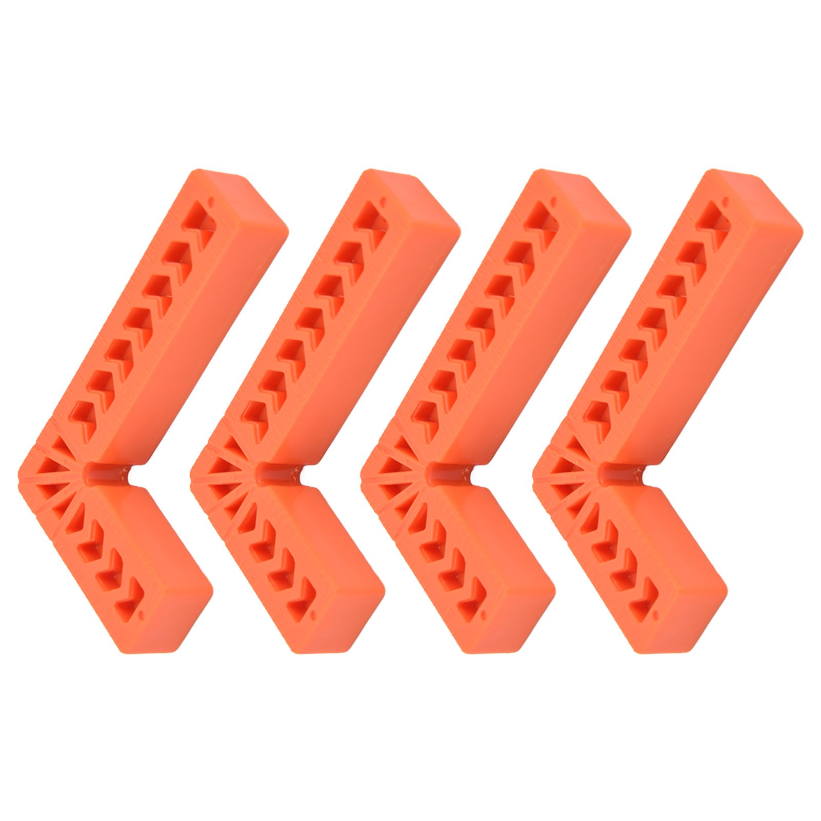 4Pcs L Type Plastic Squares Multi Purpose Strong Practicability Easy to Use Plastic Right Angle Positioner for Drawers6 Inches 150mm - Image 8