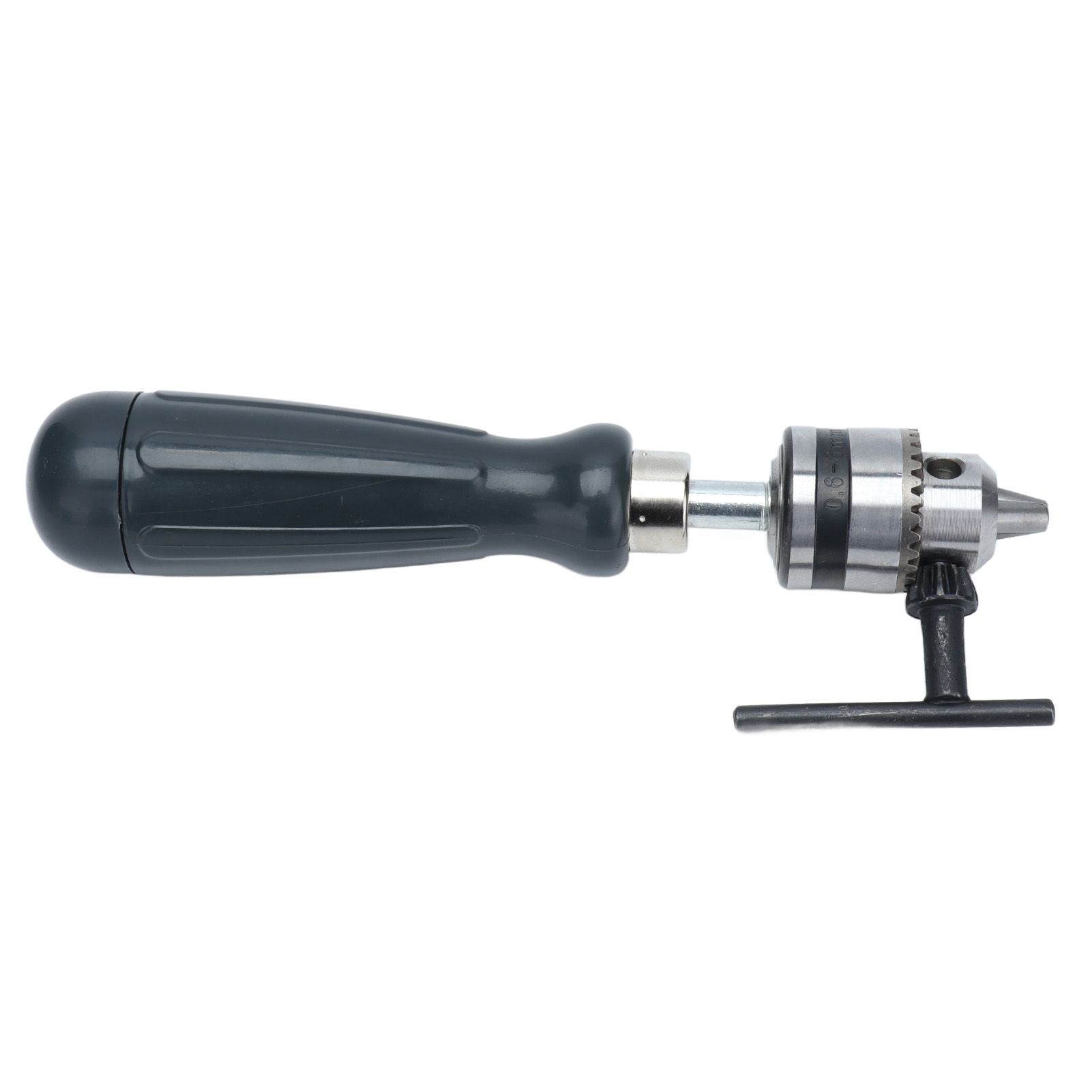 Hand Drill Carbon Steel Manual Crank Drill with Chuck Key and 5pcs Drill Bit for Plastic Wood Jewelry Resin Nut - Image 3