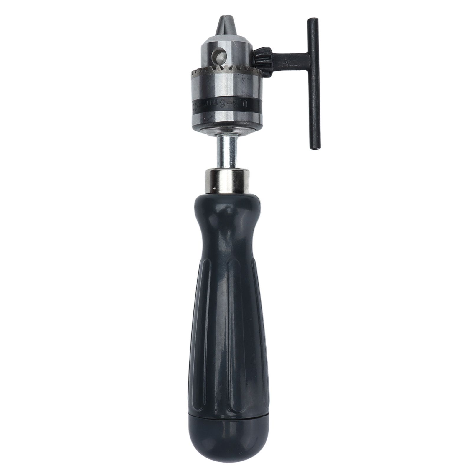 Hand Drill Carbon Steel Manual Crank Drill with Chuck Key and 5pcs Drill Bit for Plastic Wood Jewelry Resin Nut - Image 4