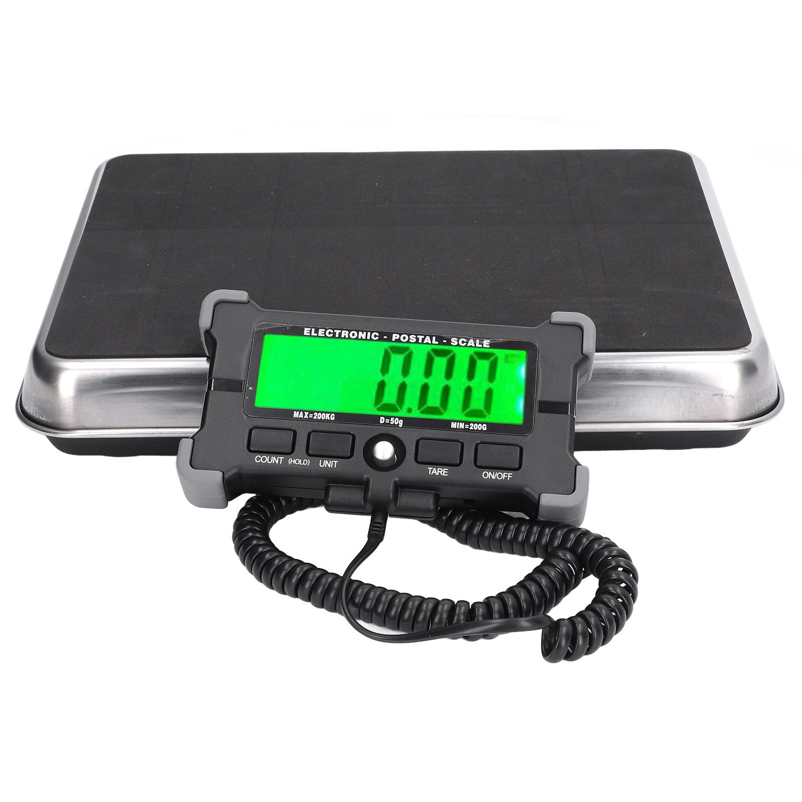 Shipping Scale Portable Accurate Digital HD LCD Display Package Scale with USB Cable Hooks for Pet Package Express - Image 4