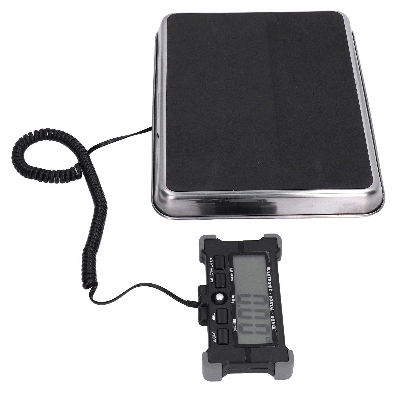 Shipping Scale Portable Accurate Digital HD LCD Display Package Scale with USB Cable Hooks for Pet Package Express - Image 7