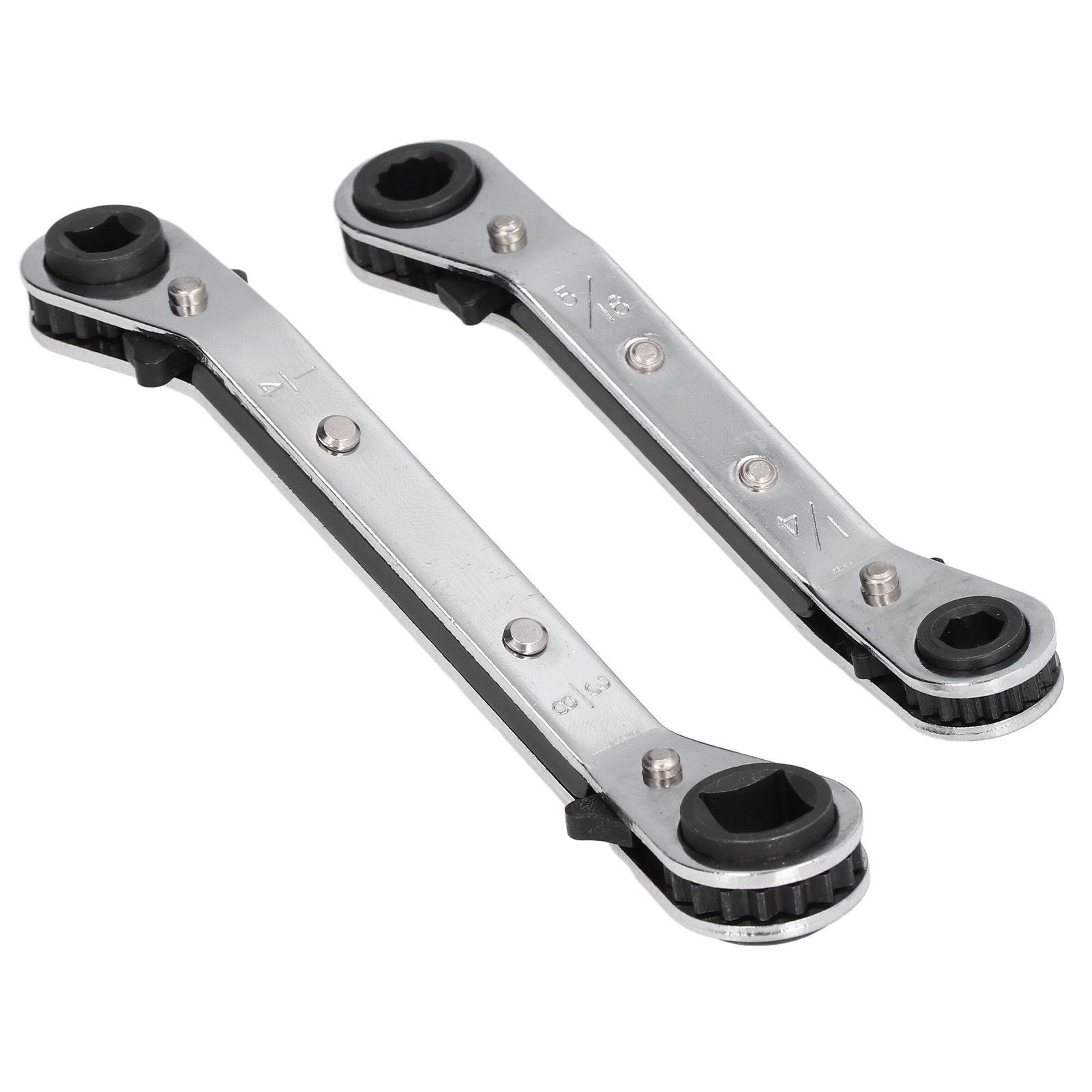 CT122 Refrigerator Ratchet Wrench 1/4 3/16 5/16 3/8 Stainless Steel Wrench Air Conditioner Repair Tool for Household - Image 8