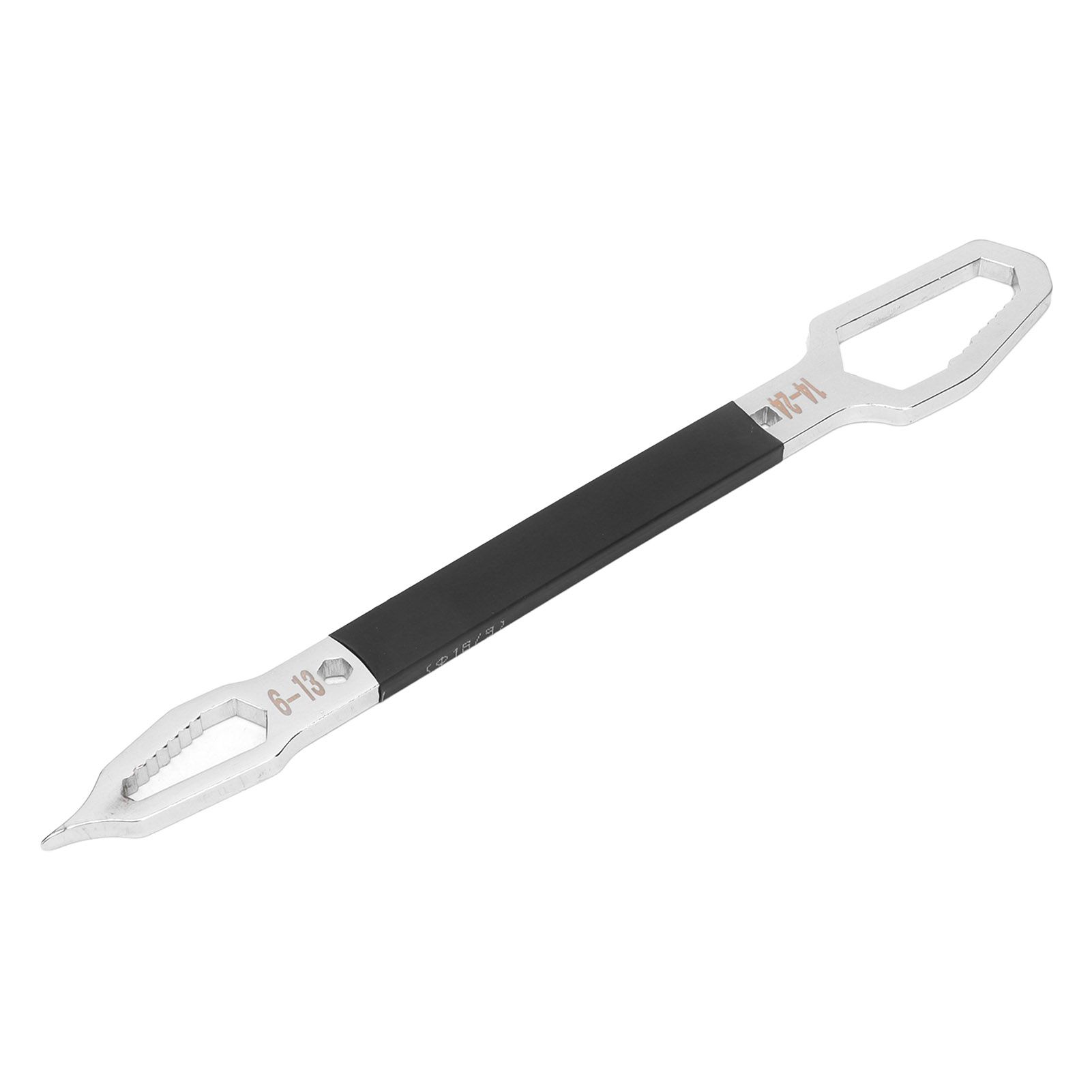 Shaped Wrench Double Ended Multifunctional Universal Unique Ultra Long Design Hardware Hand ToolBlack - Image 5