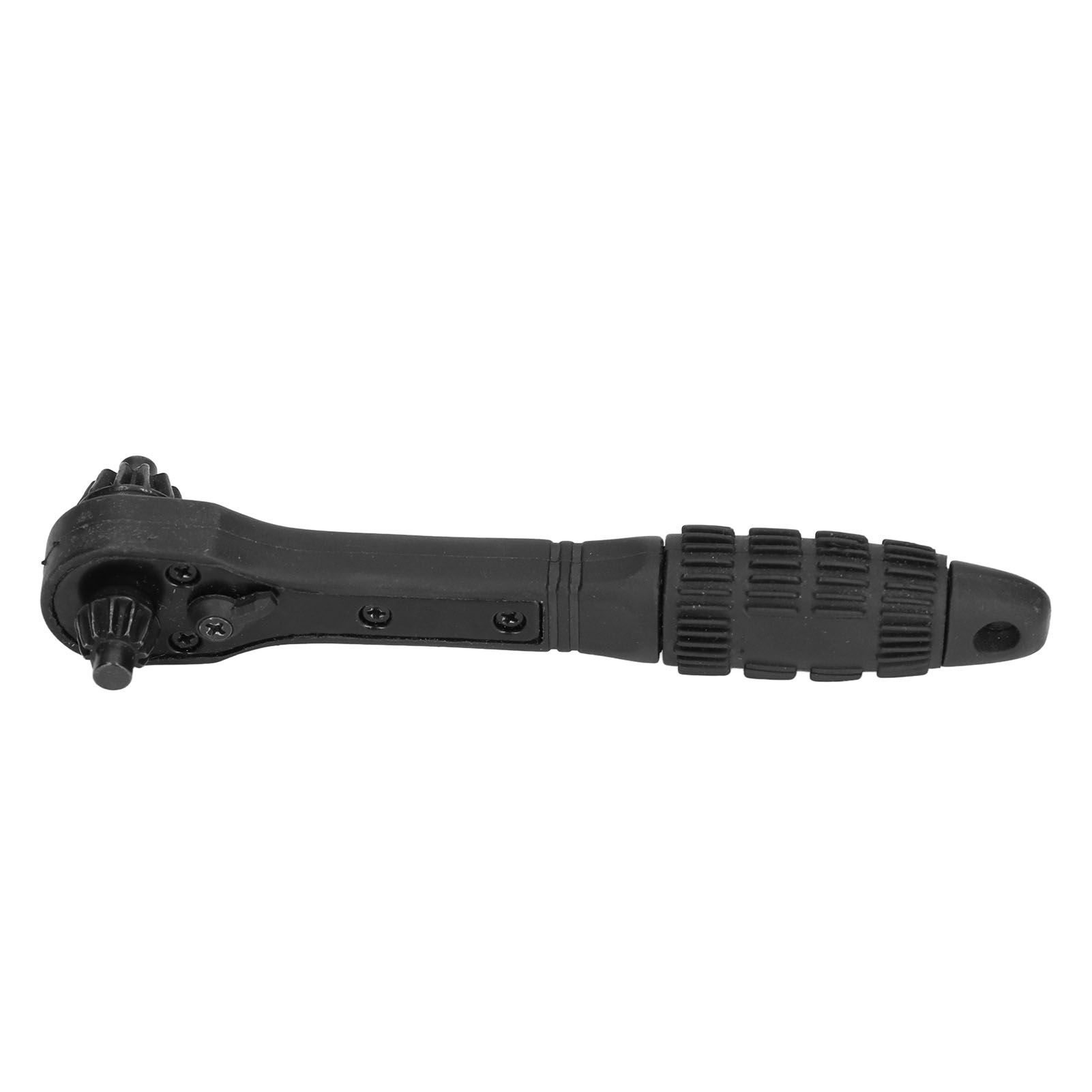 Ratchet Wrench 2 in 1 Black Carbon Steel Multifunctional Quick Drill Chuck Wrench for Universal Electric Drills - Image 3