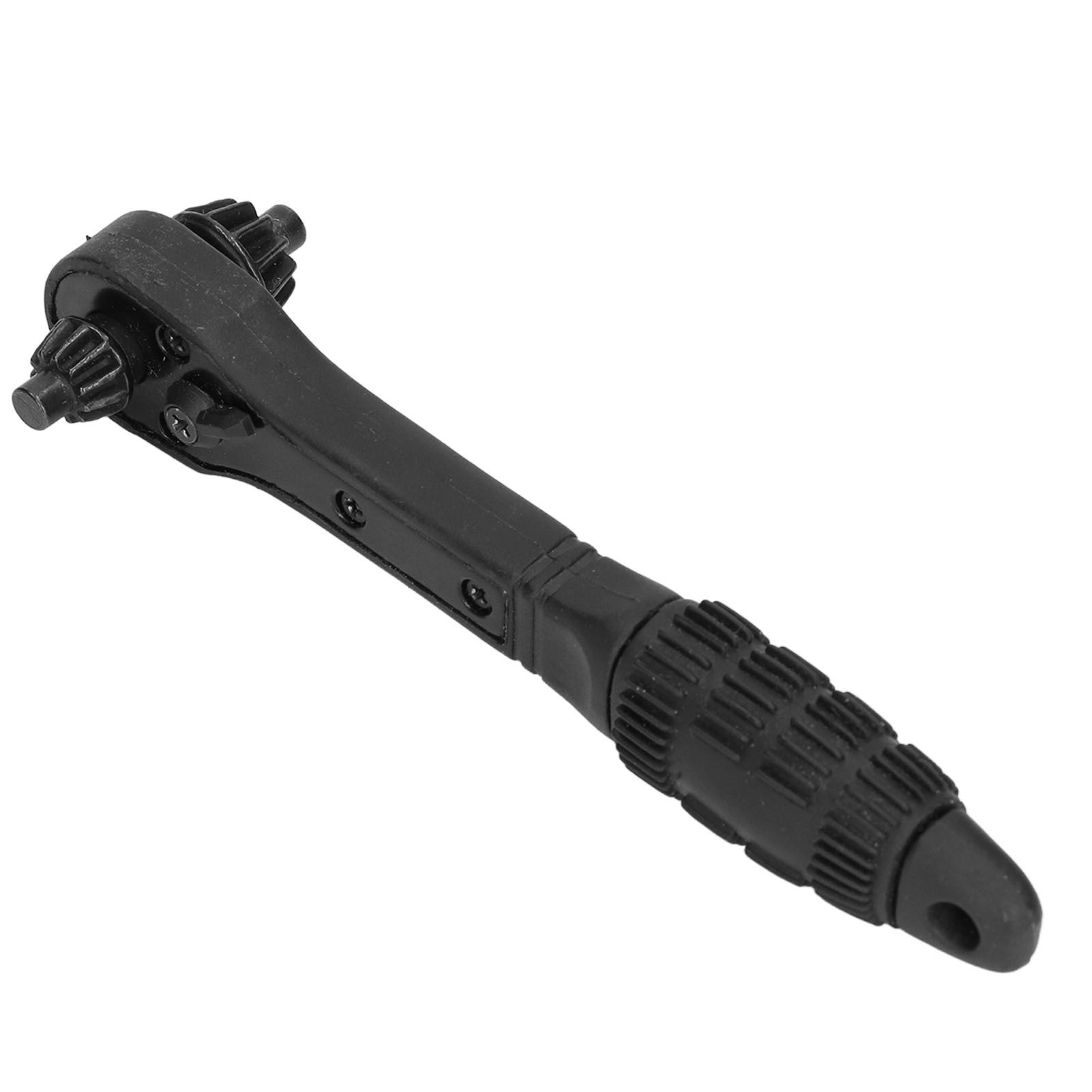 Ratchet Wrench 2 in 1 Black Carbon Steel Multifunctional Quick Drill Chuck Wrench for Universal Electric Drills - Image 5