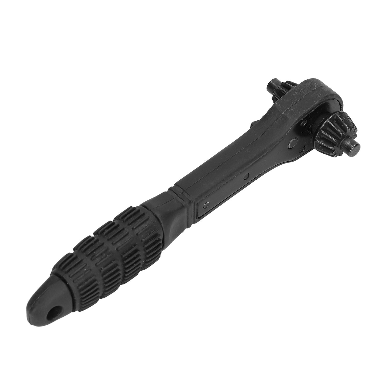 Ratchet Wrench 2 in 1 Black Carbon Steel Multifunctional Quick Drill Chuck Wrench for Universal Electric Drills - Image 8