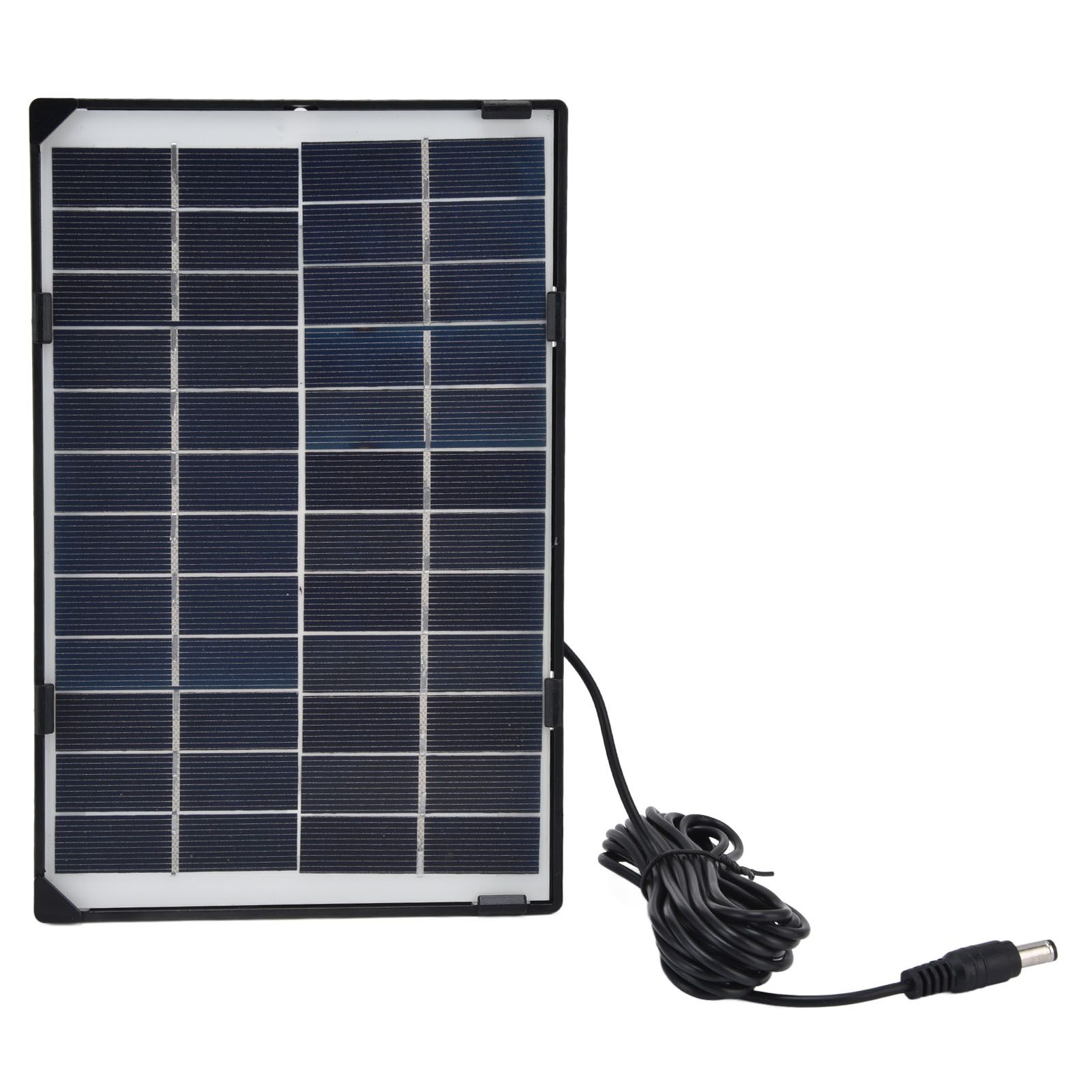 DC5521 Output 6W 12V Solar Panel DIY Solar Charger Polysilicon Tablet Generator for Lamp - Image 1