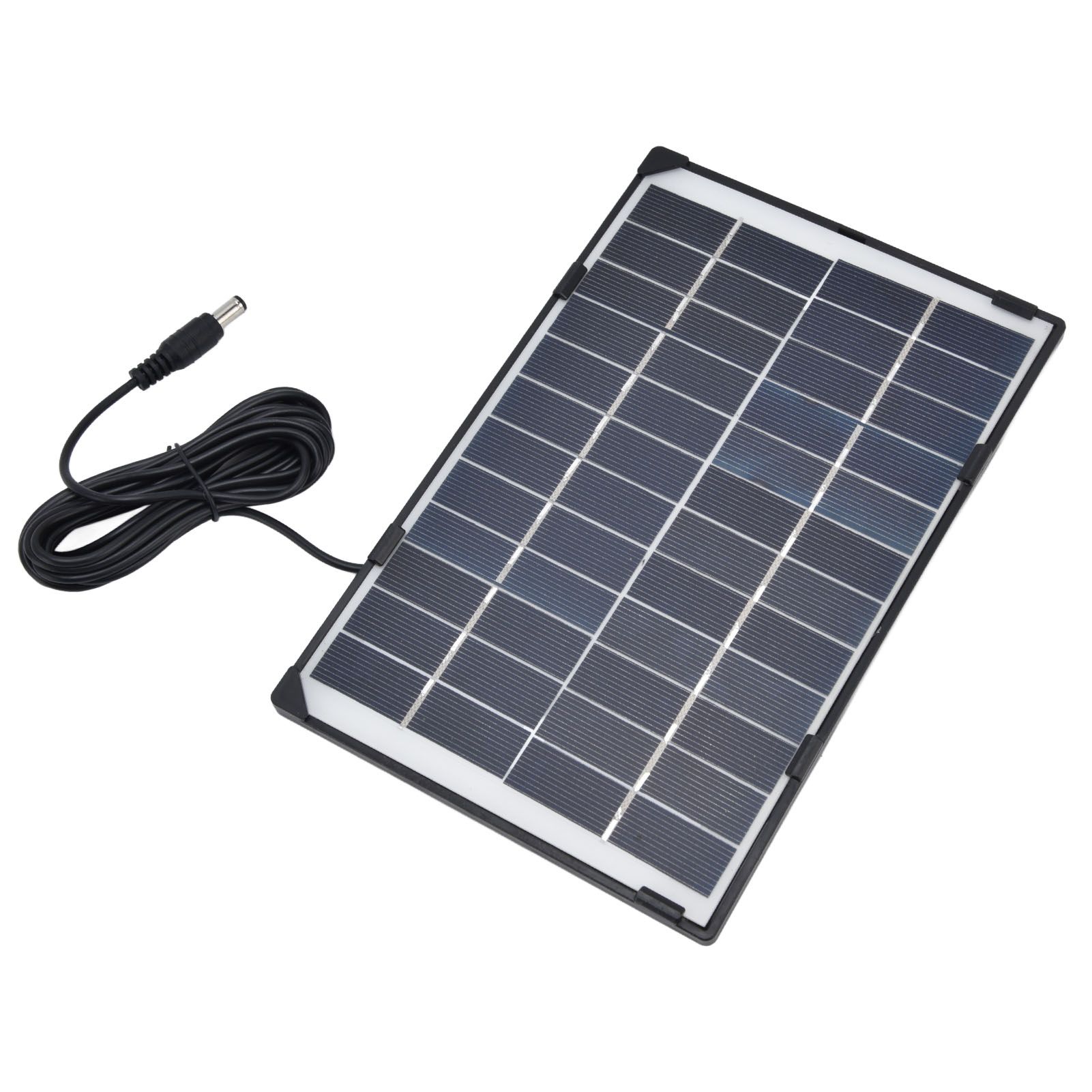 DC5521 Output 6W 12V Solar Panel DIY Solar Charger Polysilicon Tablet Generator for Lamp - Image 3