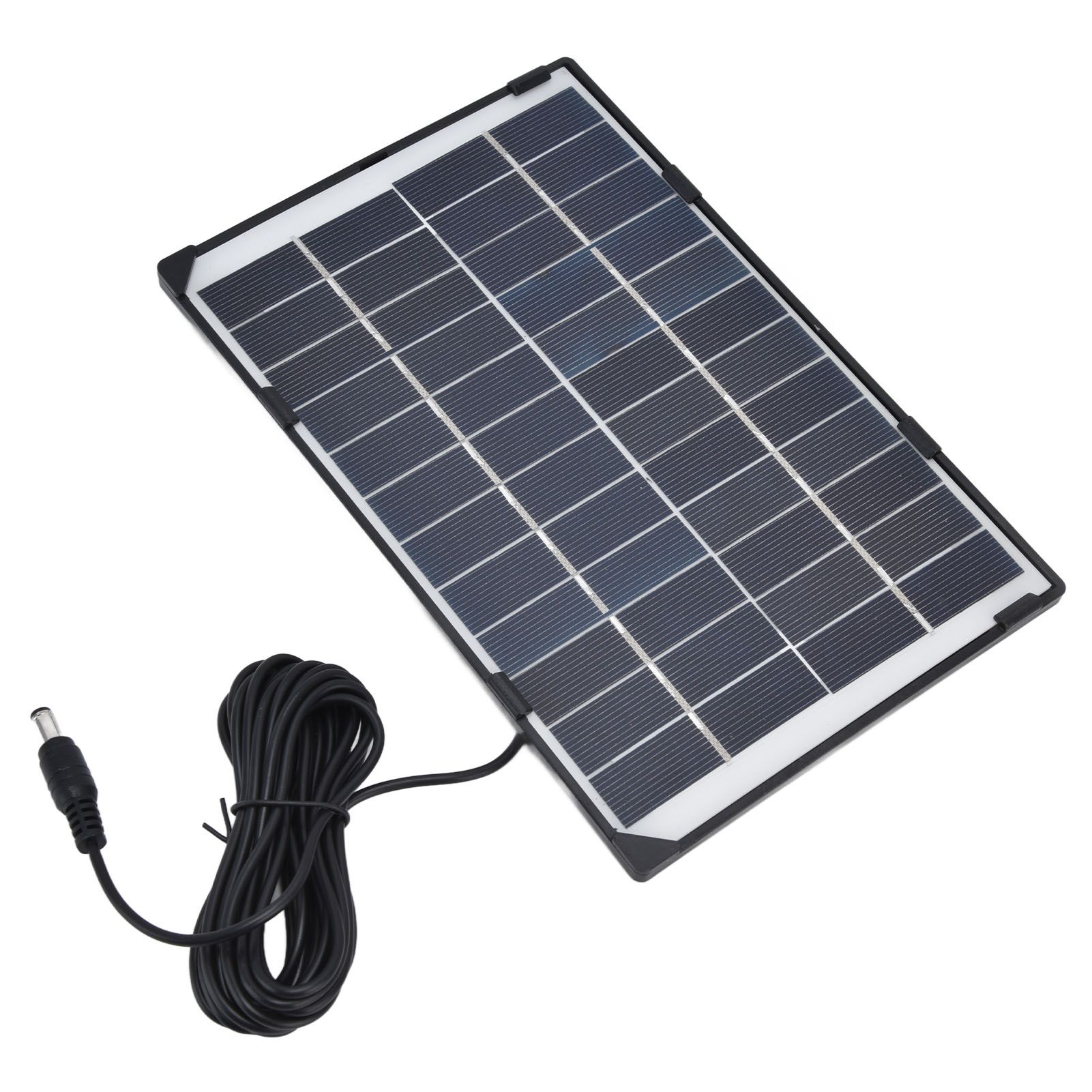 DC5521 Output 6W 12V Solar Panel DIY Solar Charger Polysilicon Tablet Generator for Lamp - Image 7