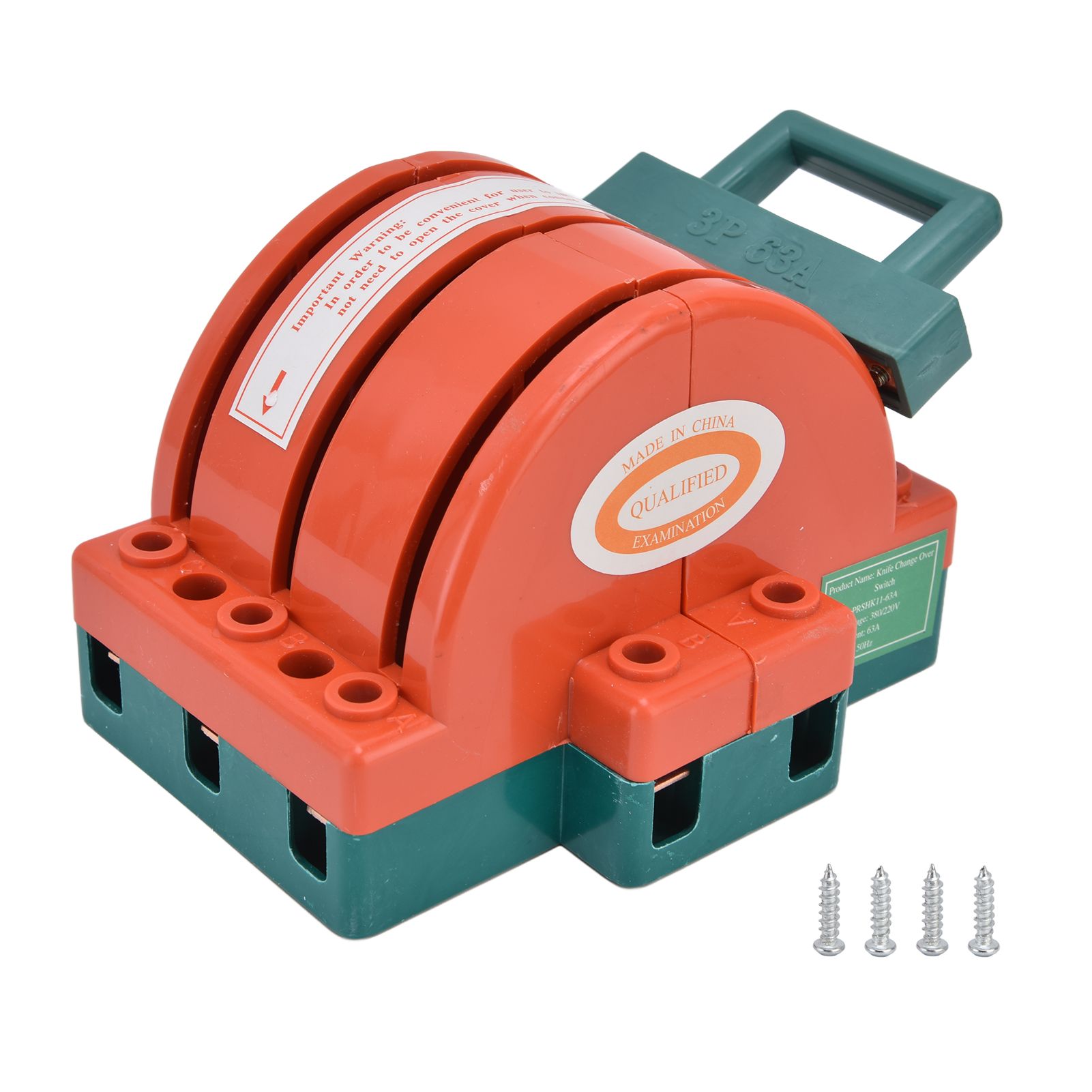 3P 63A Double Throw Electric Knife RPSHK11 Bidirectional Double Power Knife Switch Power Isolation Switch - Image 1