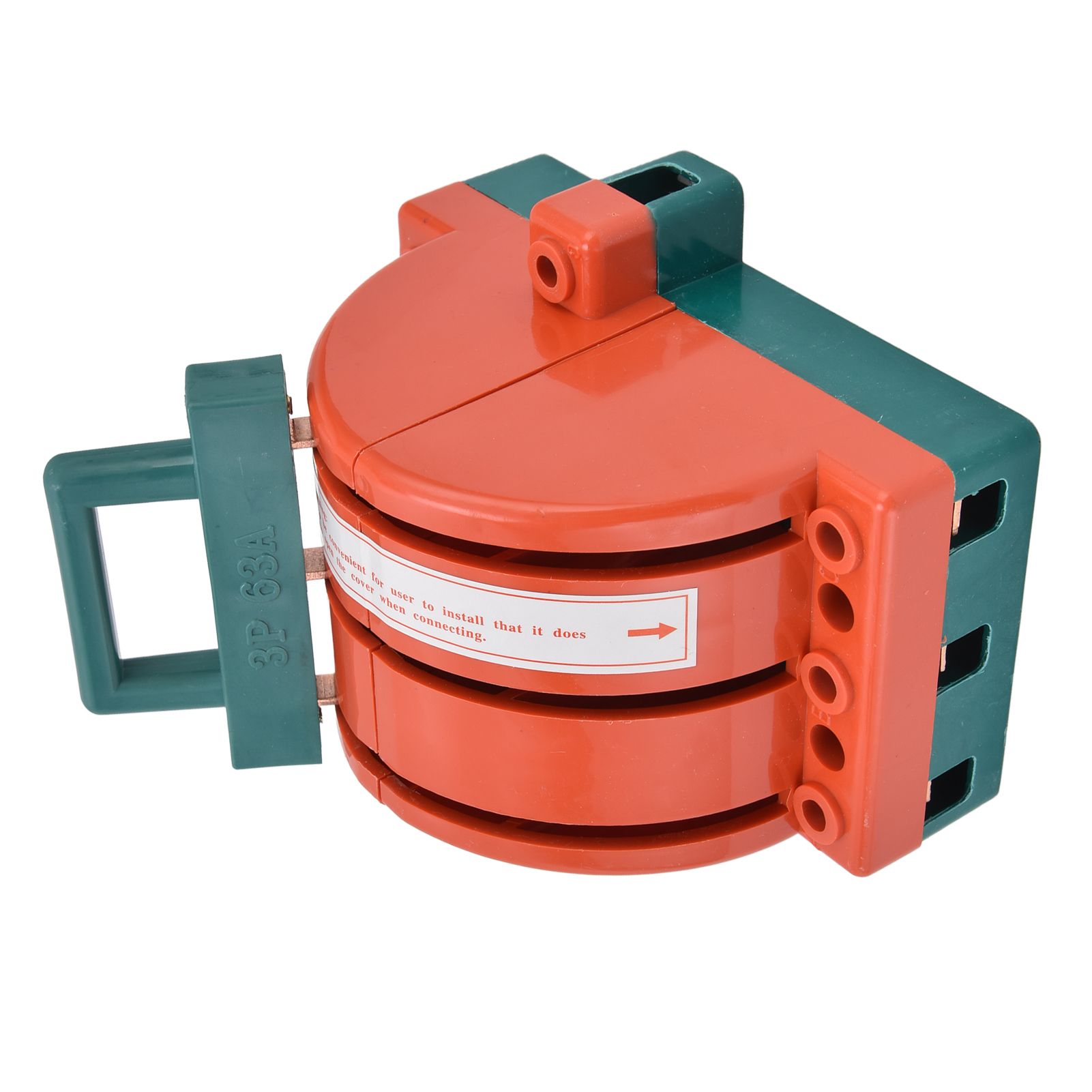3P 63A Double Throw Electric Knife RPSHK11 Bidirectional Double Power Knife Switch Power Isolation Switch - Image 8