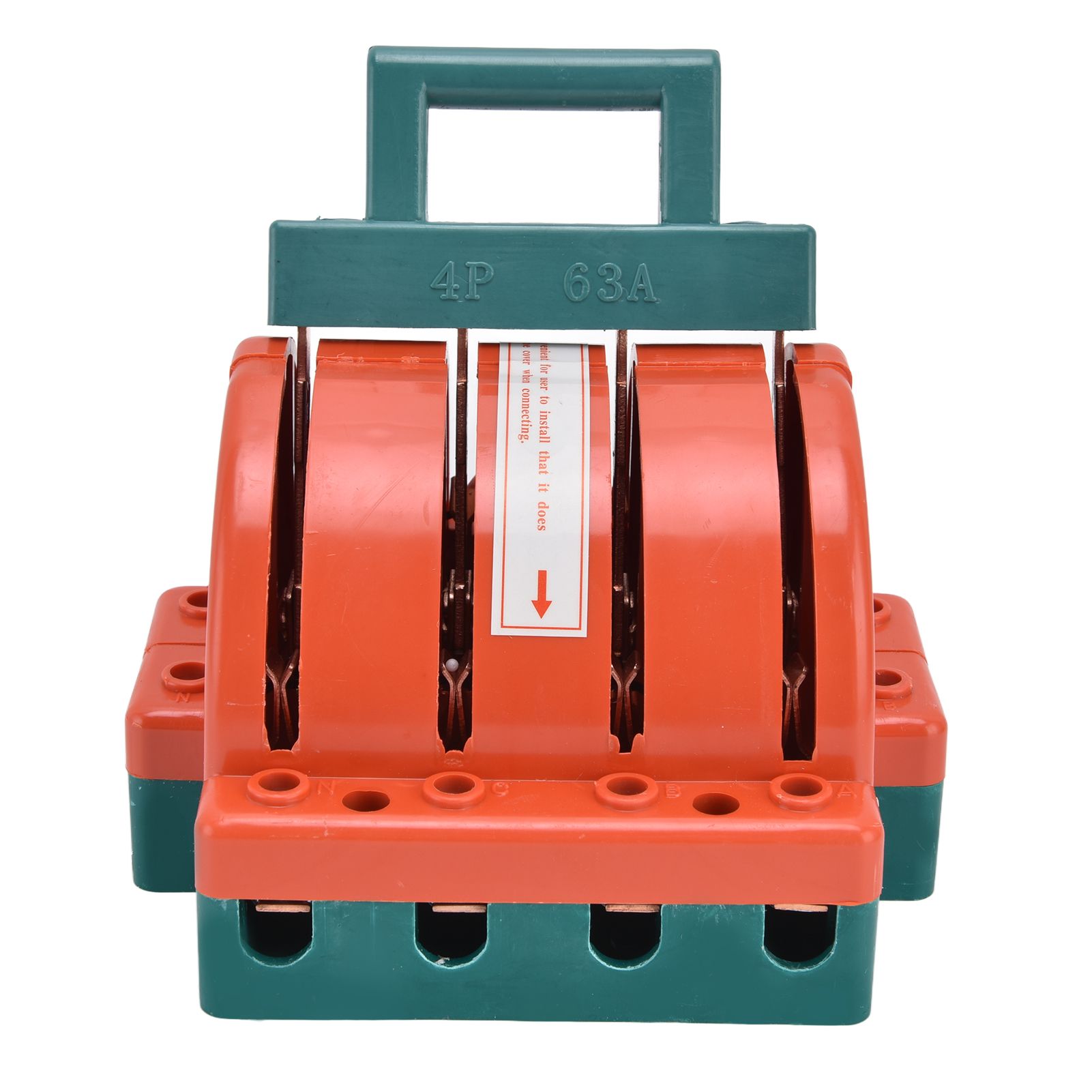 4P 63A 380V Disconnect Knife Switch Double Throw Knife Safety Disconnect Switch for Industrial Enterprises - Image 2