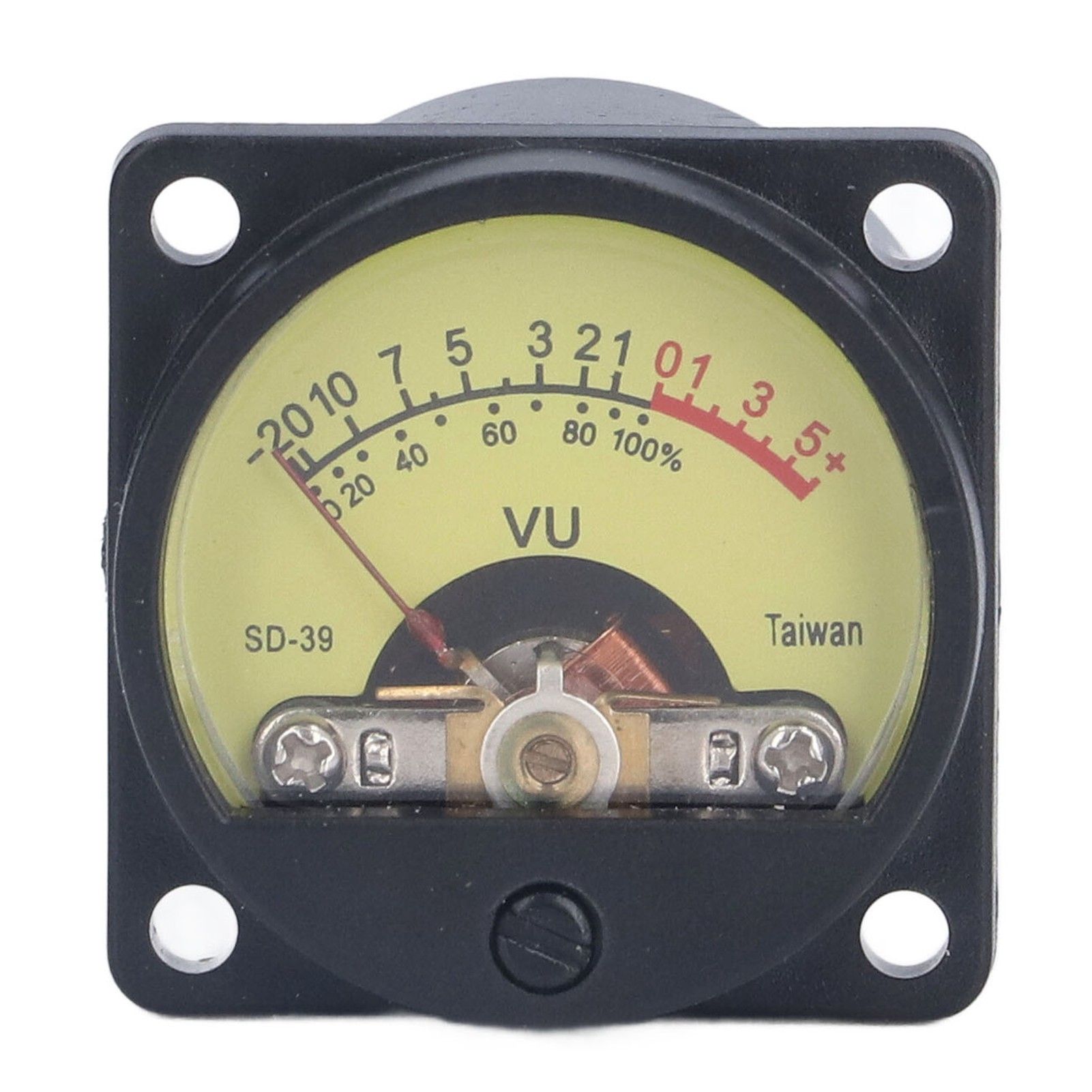 VU Meter Vibration Static Proof Amplifier Volume Level Meter with Backlight for Recording Studio Home Speaker 50mA 12V - Image 2