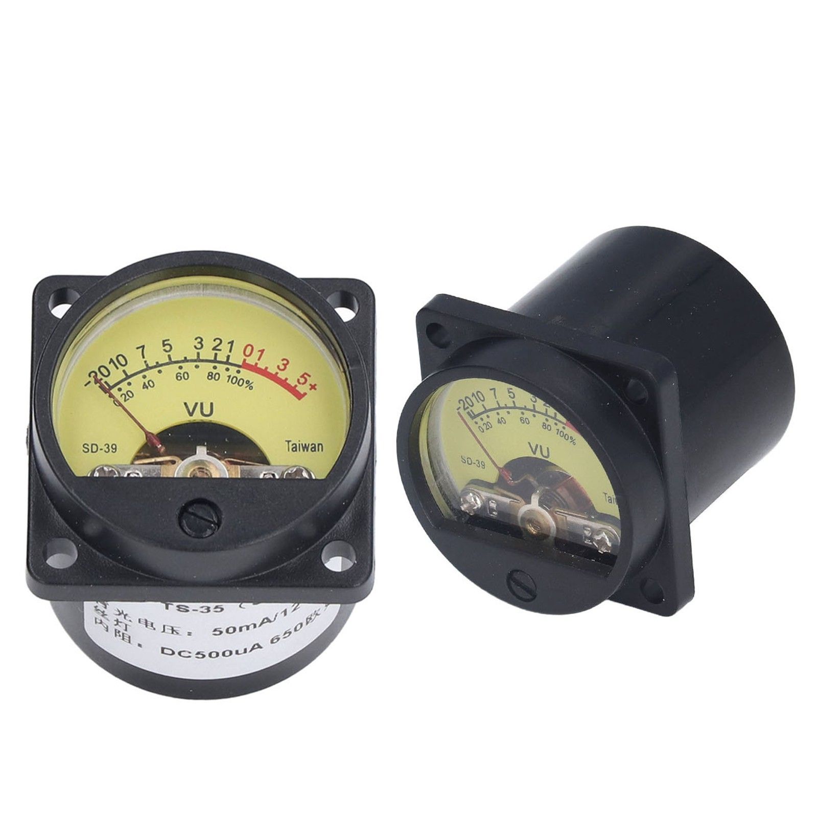VU Meter Vibration Static Proof Amplifier Volume Level Meter with Backlight for Recording Studio Home Speaker 50mA 12V - Image 8