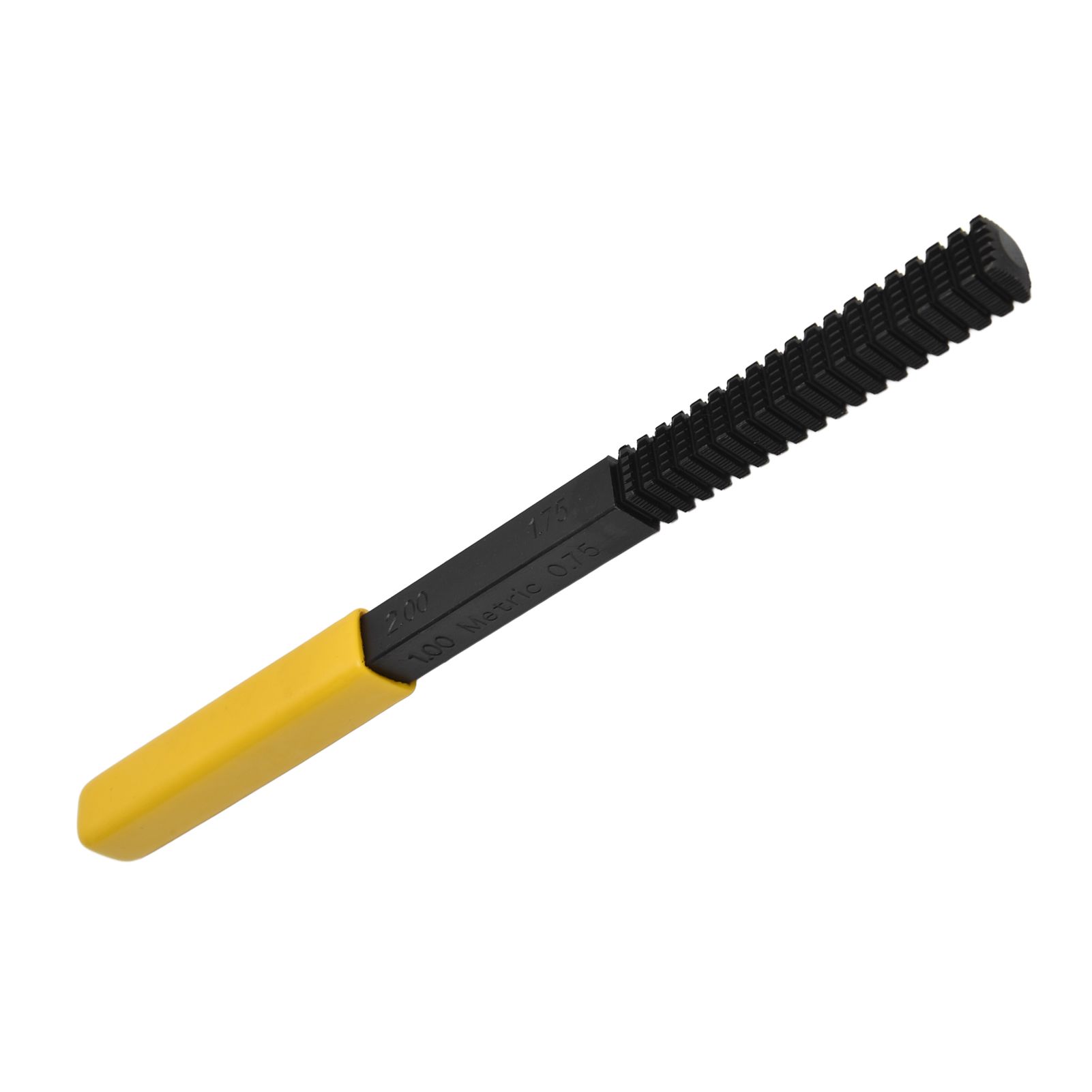 Thread File Screw Thread Restoring Tool Repair Accessory with Detachable Handle for Home Decoration Maintenance - Image 2