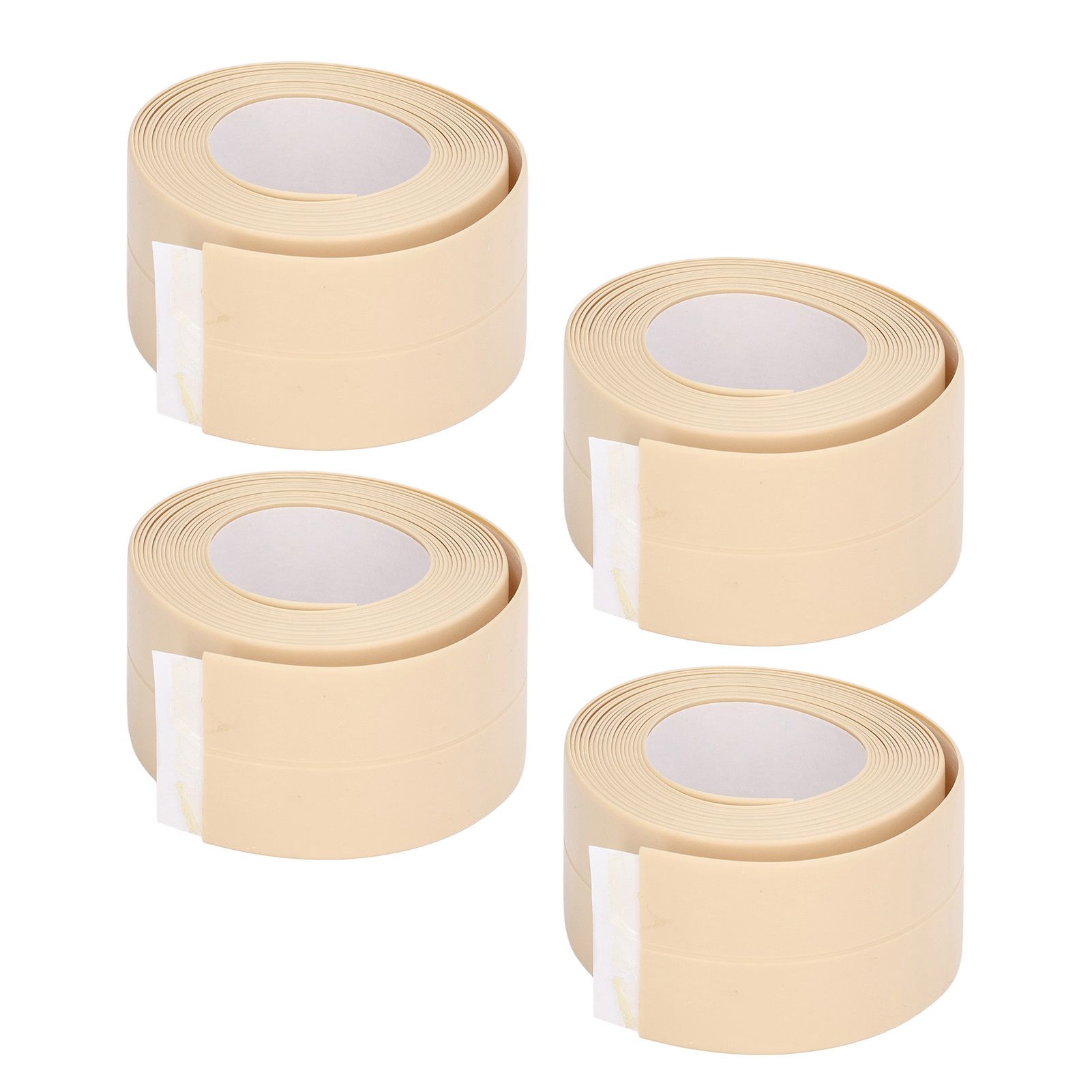 4Pcs Kitchen Sealant Strip PVC Waterproof Self Adhesive Sealing Tape for Bathroom Sink - Image 2