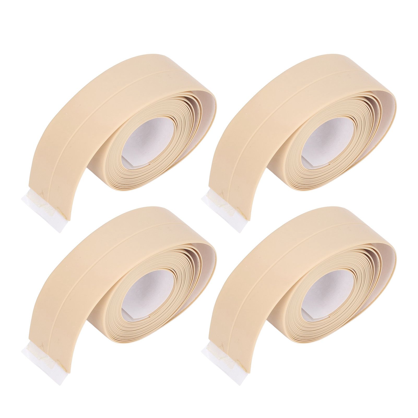 4Pcs Kitchen Sealant Strip PVC Waterproof Self Adhesive Sealing Tape for Bathroom Sink - Image 3